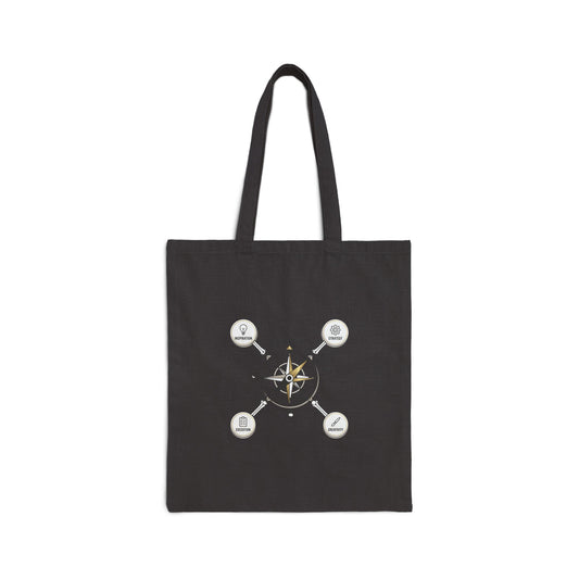 Class of 2026 Compass Tote | Graduation Milestone Canvas Tote