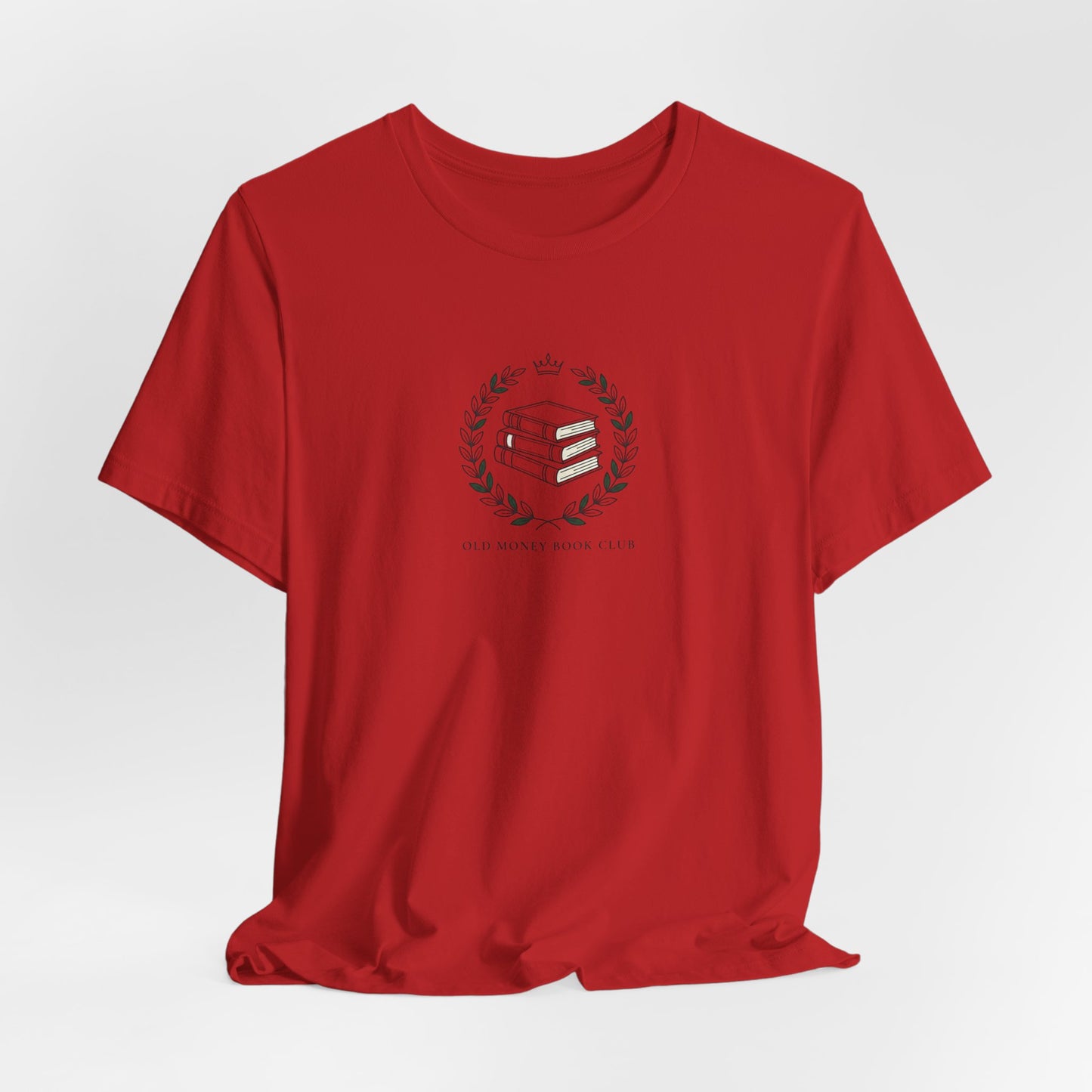 Old Money Book Club Tee | quiet luxury, minimalist serif