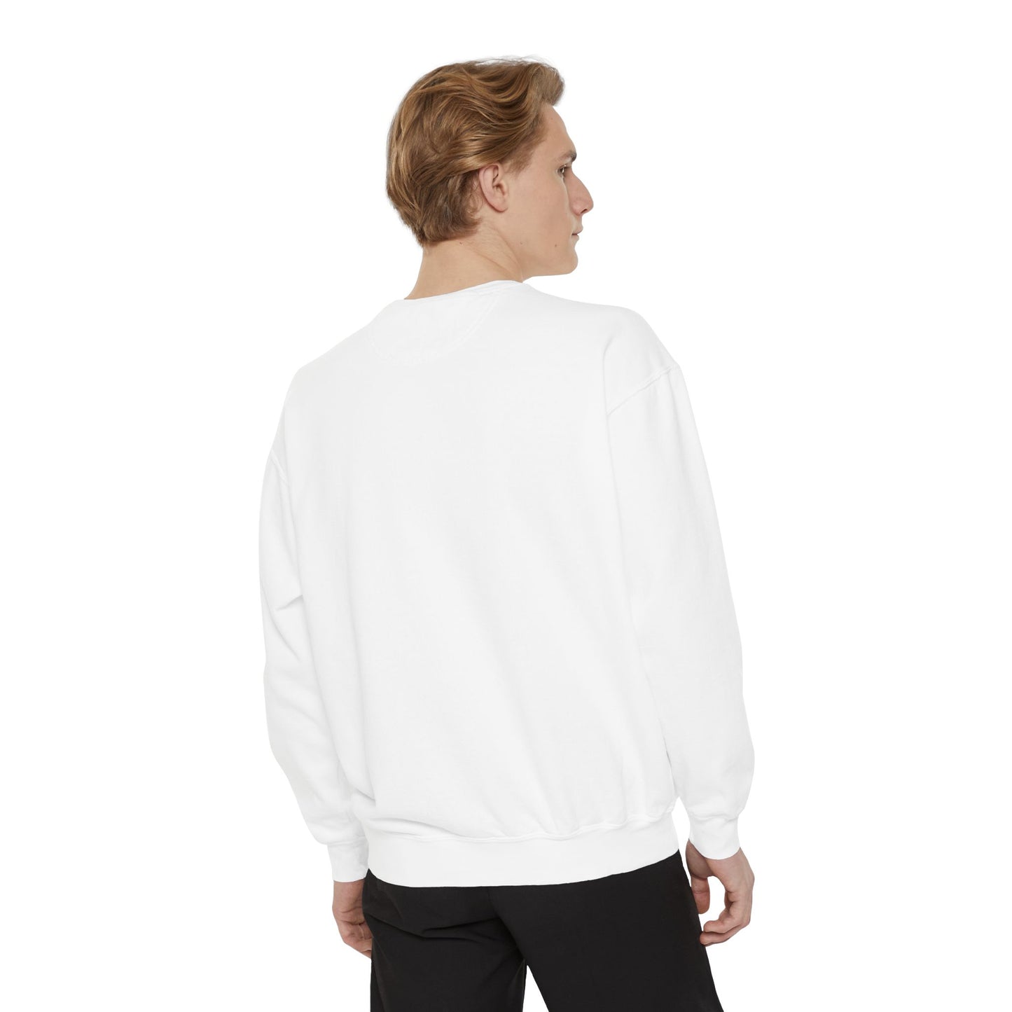 Rock 'n' Roll Revival, Retro Rocker, Classic Rock, Edgy Elegance, Rock Star Chic, Urban Rocker, Rebellious Comfort, Garment-Dyed Sweatshirt