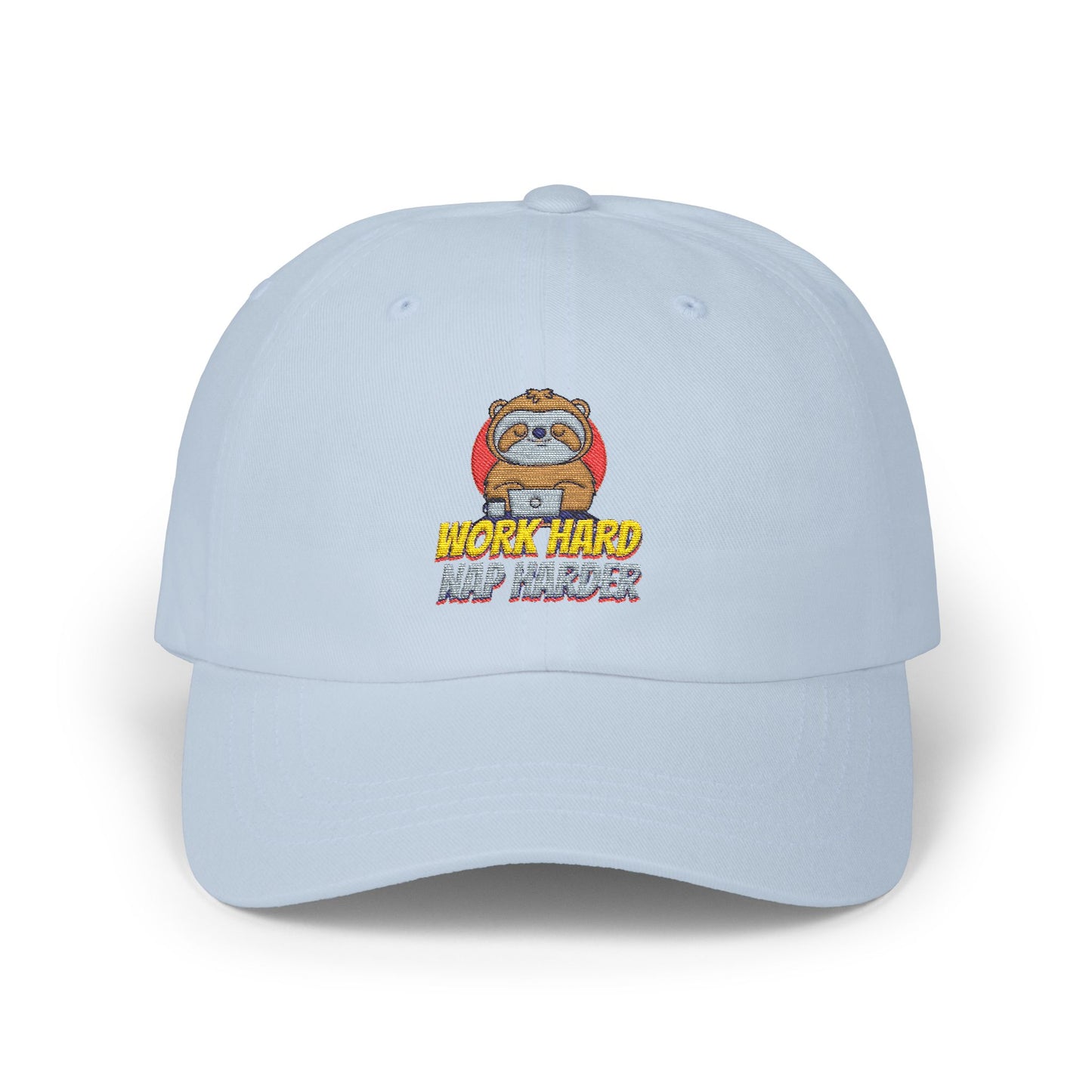 Dad Cap - Work Hard and Harder Design