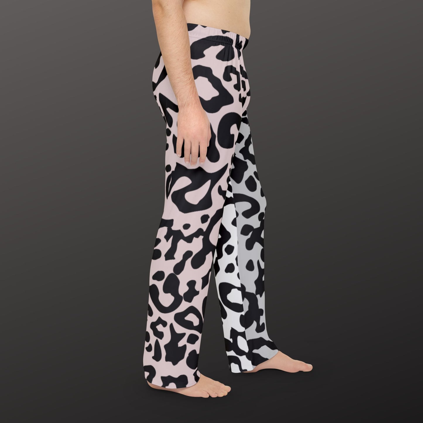 Cave Style Men's Pajama Pants, Mountain Print Nightwear, Outdoor Adventure Lounge Pants, Nature Lover Sleepwear, Wilderness Inspired PJs