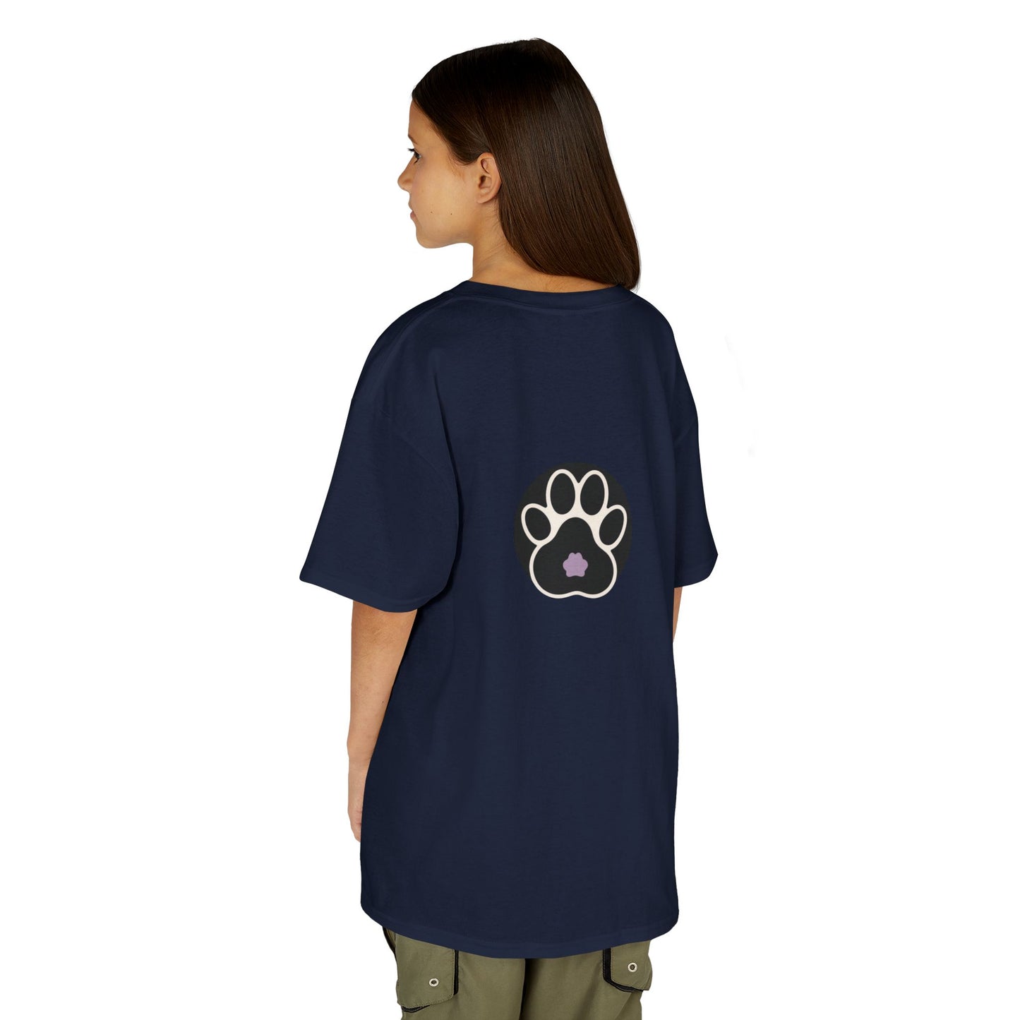 Dog lovers, Kids Heavy Cotton™ Tee, daily wear.