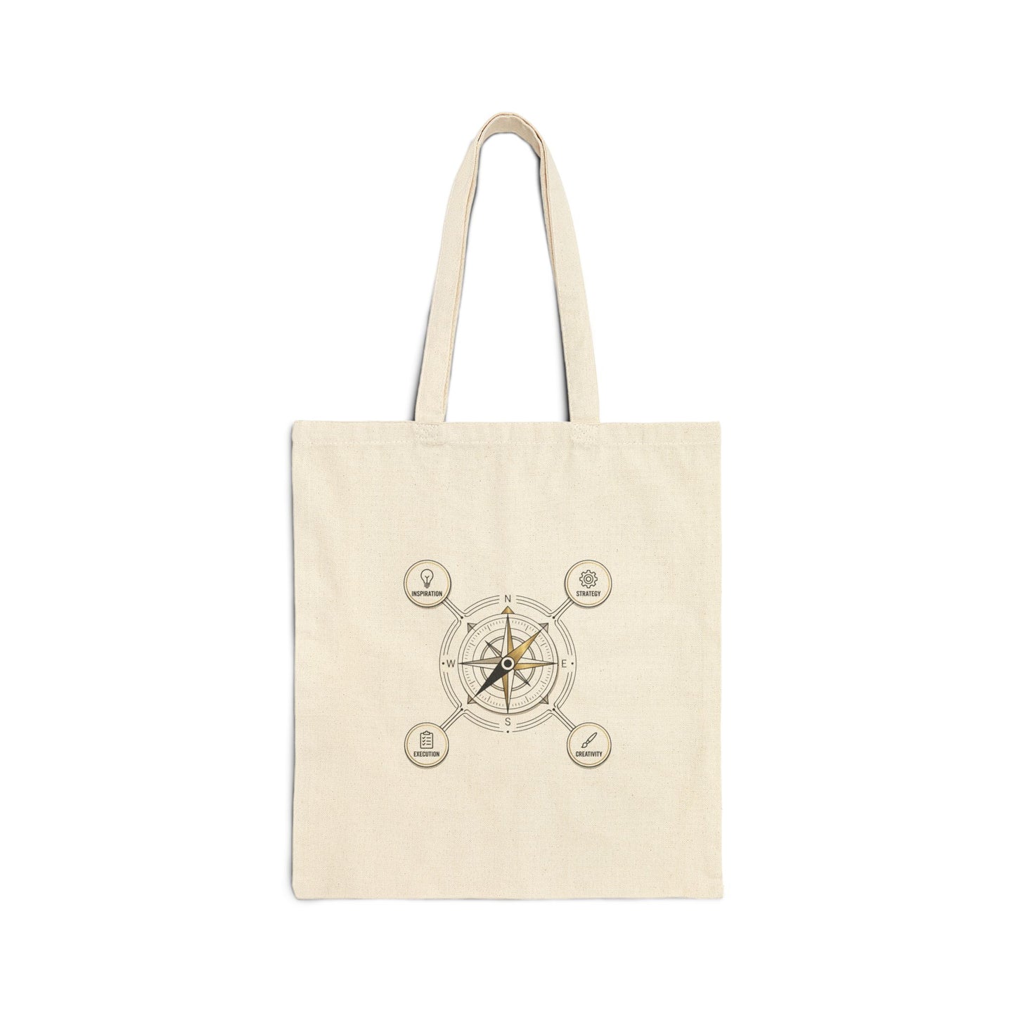Class of 2026 Compass Tote | Graduation Milestone Canvas Tote