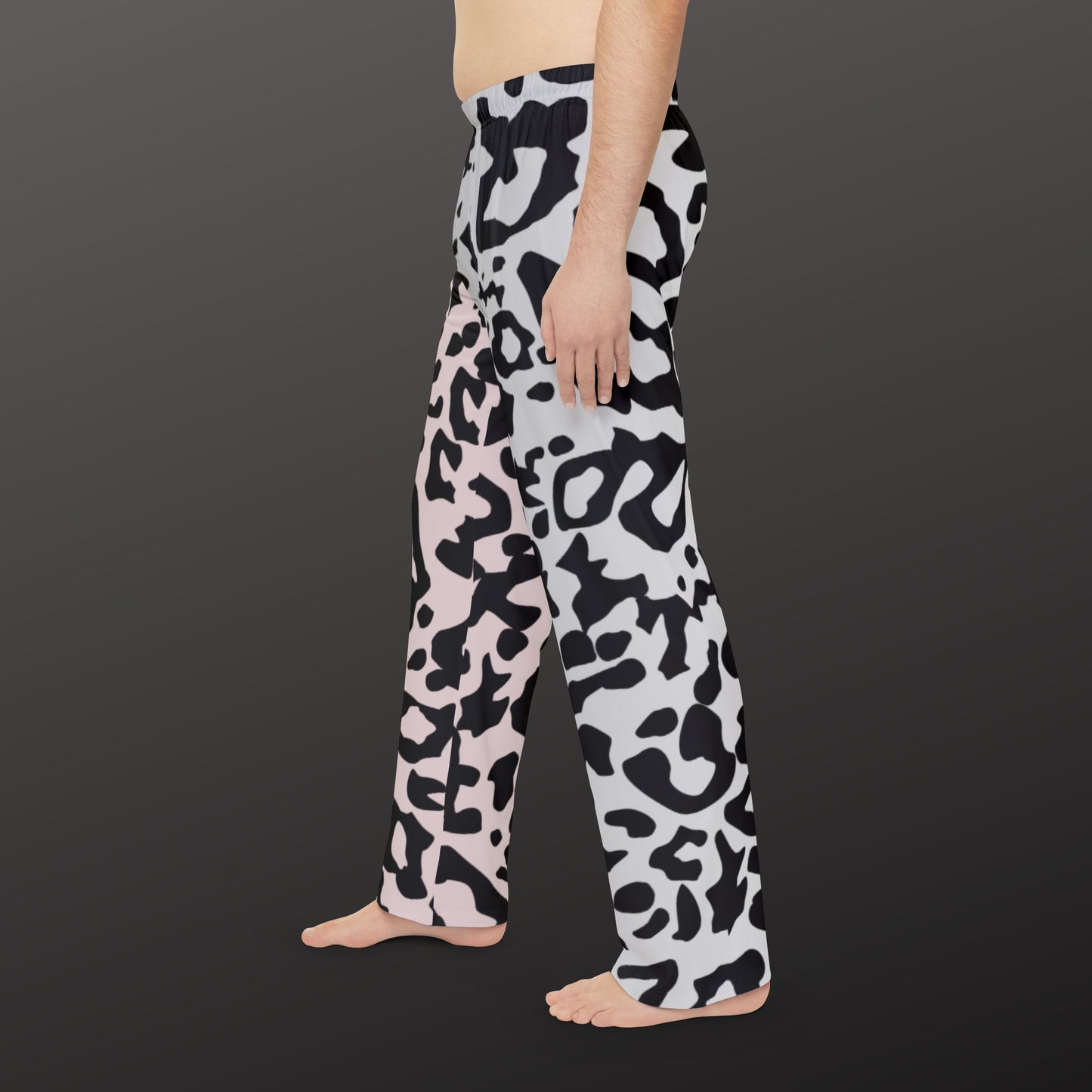 Cave Style Men's Pajama Pants, Mountain Print Nightwear, Outdoor Adventure Lounge Pants, Nature Lover Sleepwear, Wilderness Inspired PJs