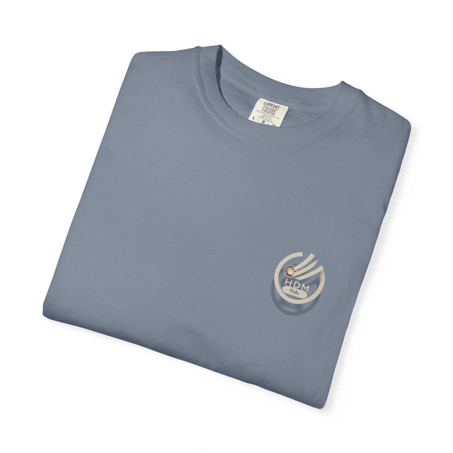 Minimalist 'OK' Hand Logo T-Shirt — Subtle Chest Pocket Graphic