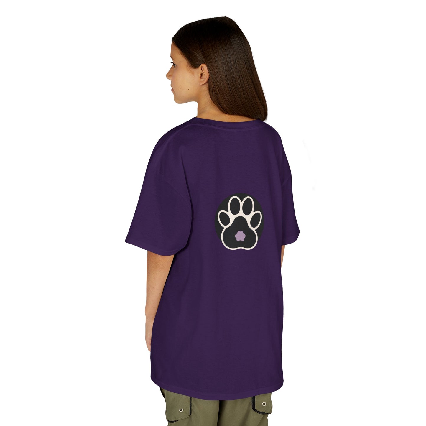 Dog lovers, Kids Heavy Cotton™ Tee, daily wear.