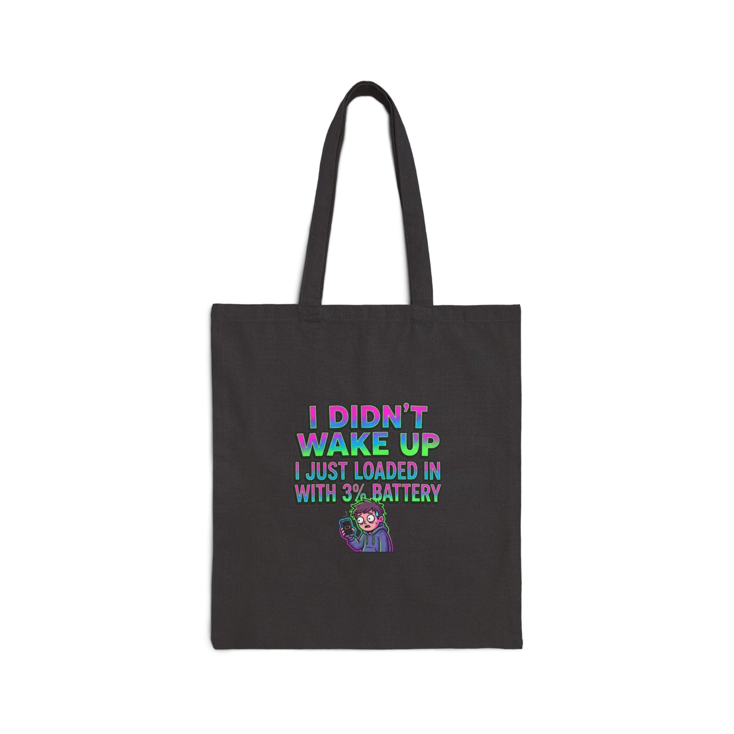 I Didn’t Wake Up I Just Lagged In With A Battery Tote | meme-core, brainrot humor