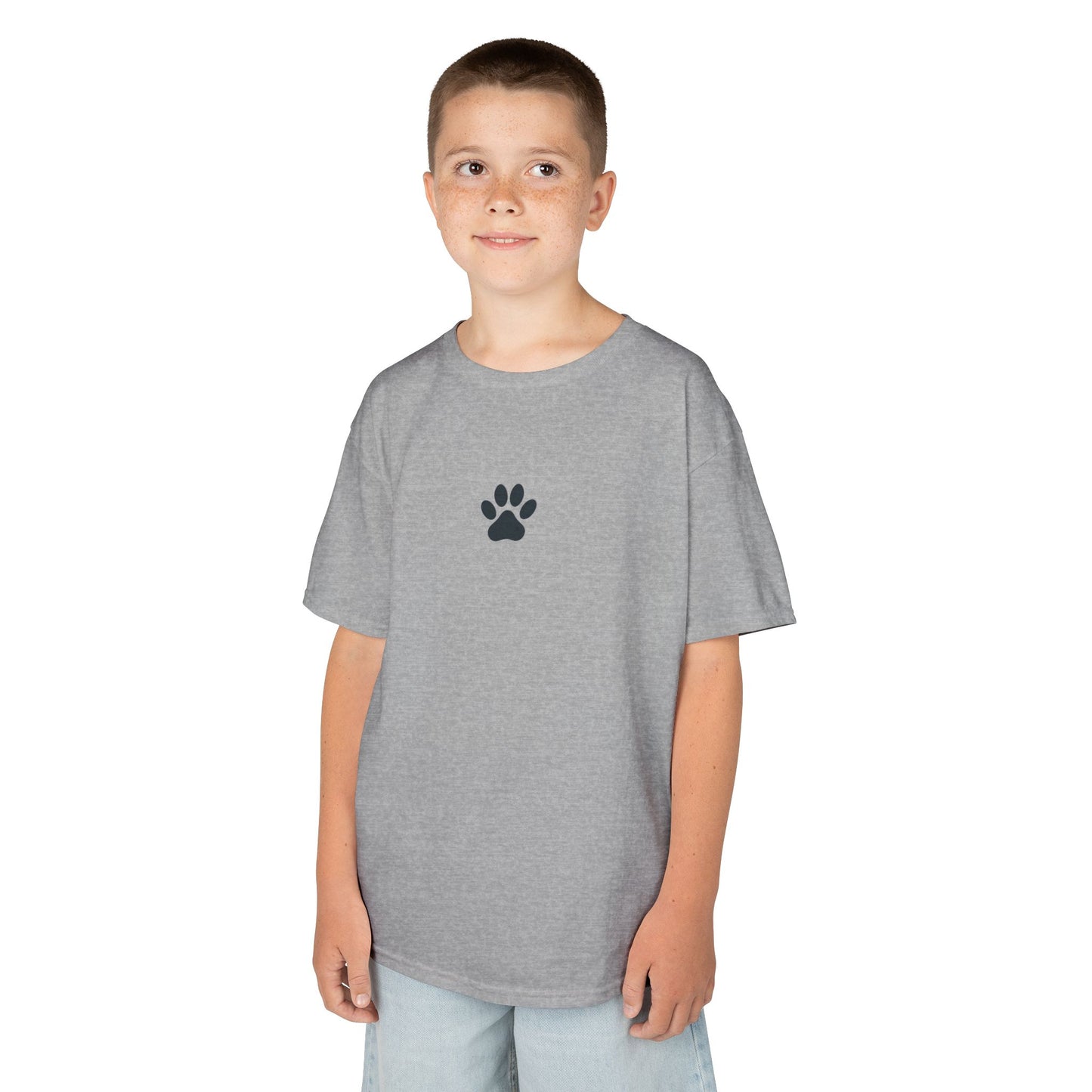 Dog lovers, Kids Heavy Cotton™ Tee, daily wear.