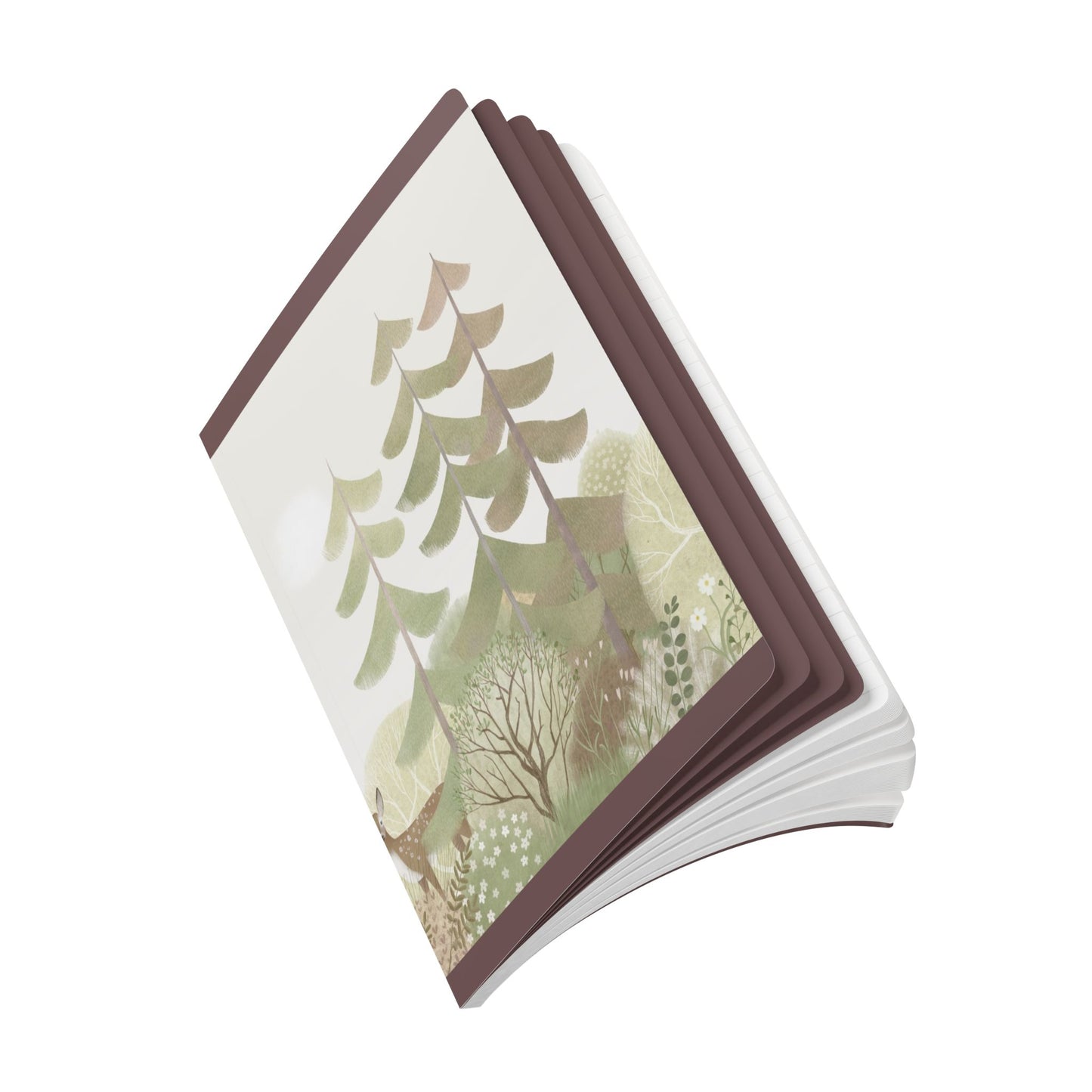 Softcover Journal, Tahiti Old Time Inside Prints Journal, Notebook, Diary, Travel Journal, Writing Journal