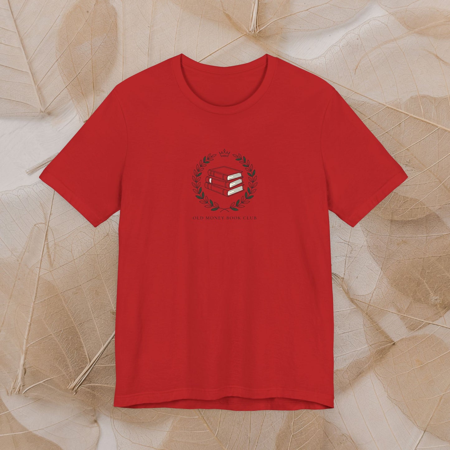 Old Money Book Club Tee | quiet luxury, minimalist serif