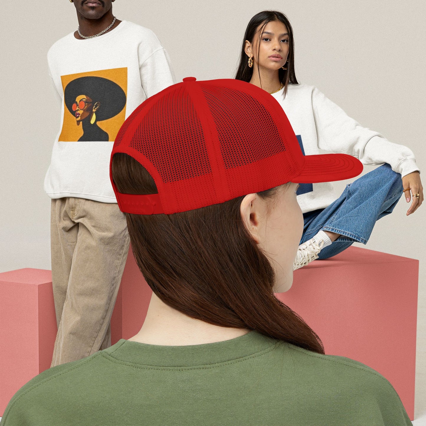 Vintage Snapback Trucker Cap, Retro HDMTub Hat, Hipster Baseball Cap, Cool Dad Cap, Distressed Truckers Cap, Unique Baseball Hat