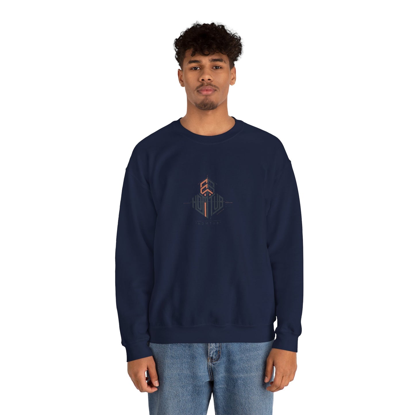 Autistic Pride Minimal Crest Sweatshirt | neurodiversity, autism acceptance