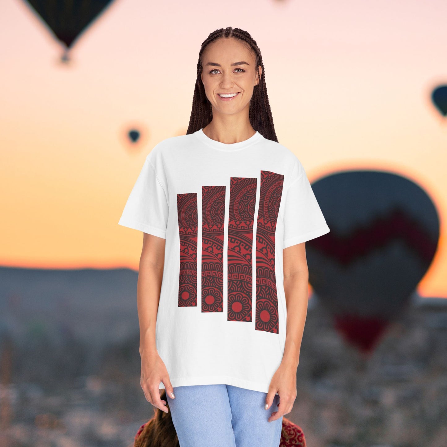 Mandala Geometric T-shirt, Unisex Tee, Boho Shirt, Hippie Clothing, Festival Wear, Sacred Geometry Top