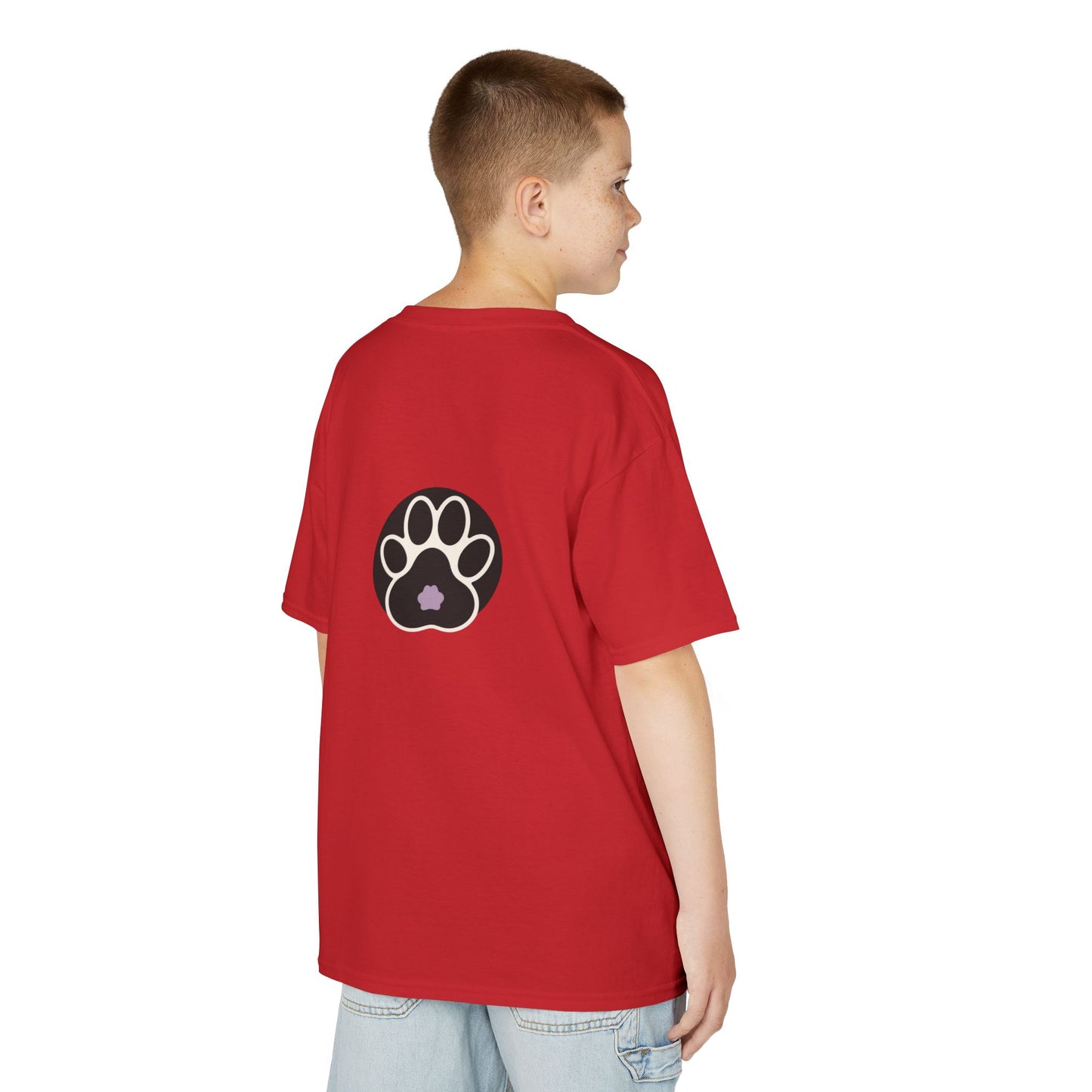 Dog lovers, Kids Heavy Cotton™ Tee, daily wear.