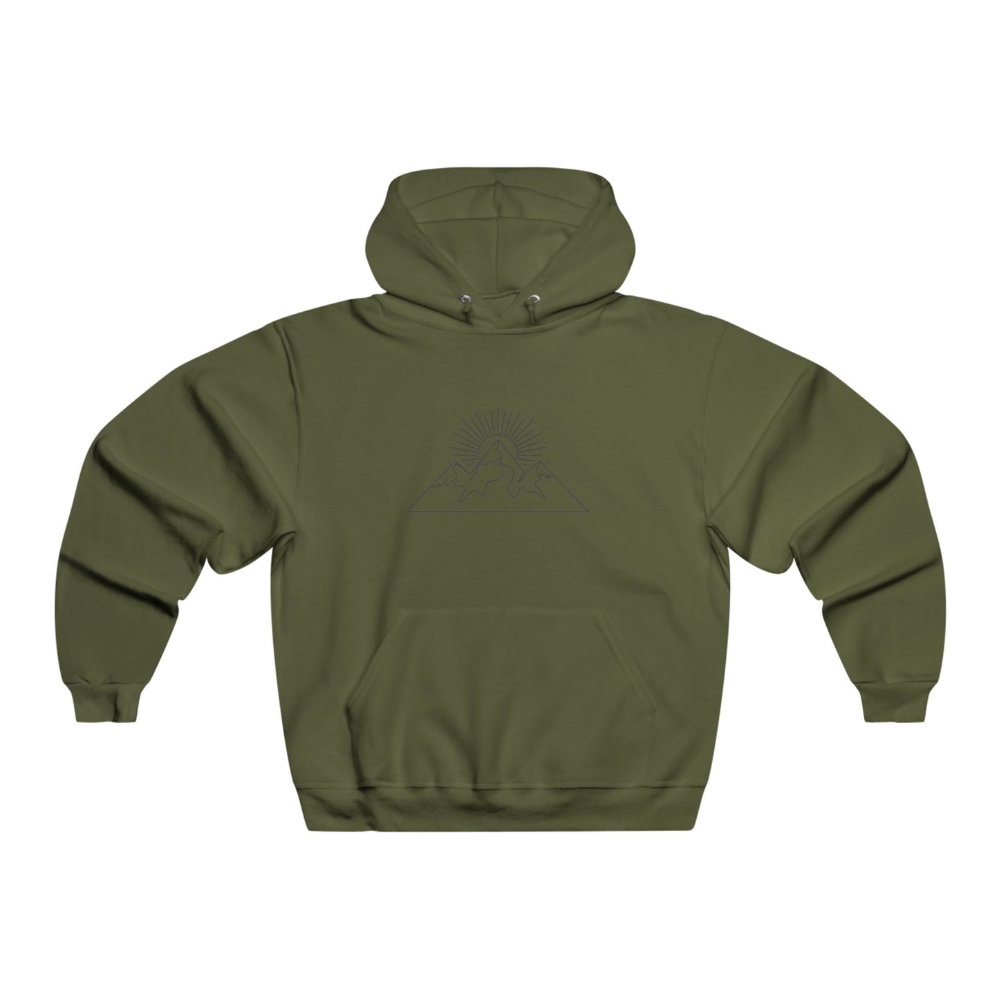 Winter Skin Texture Hoodie | Men's Hooded Sweatshirt