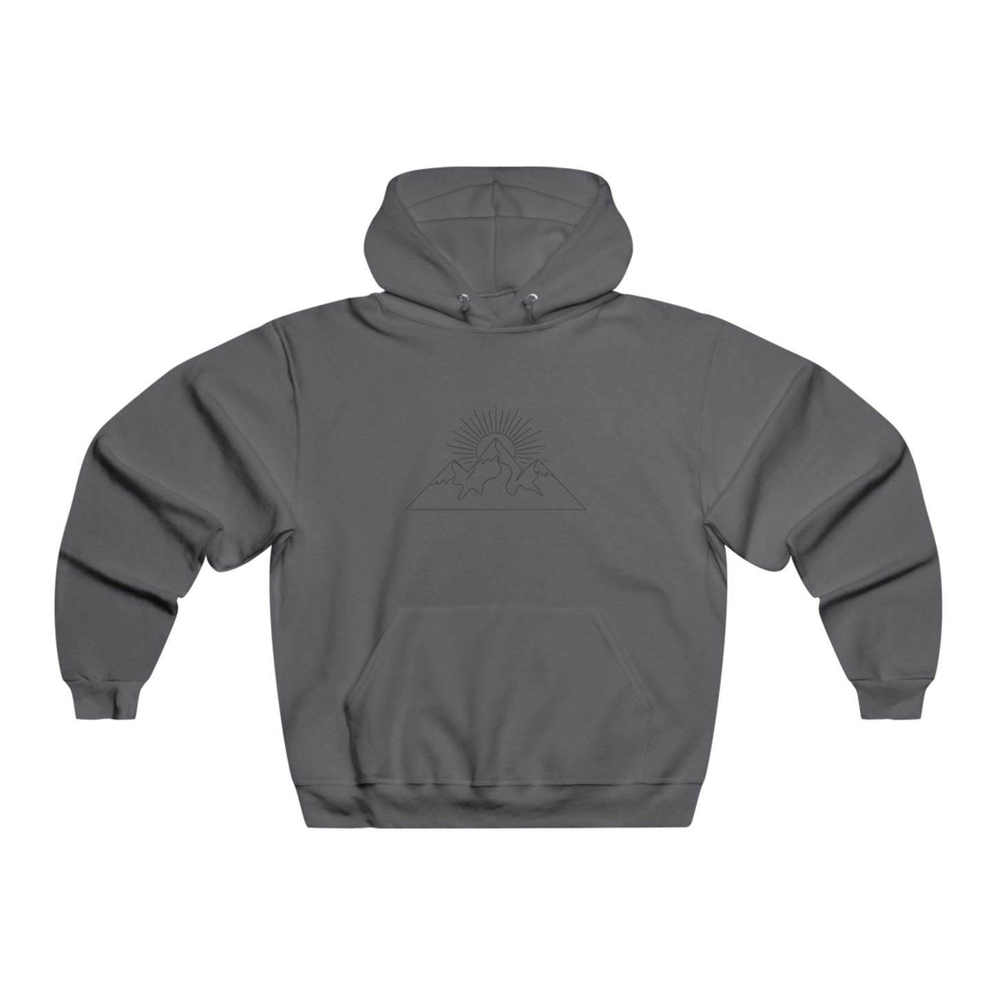 Winter Skin Texture Hoodie | Men's Hooded Sweatshirt