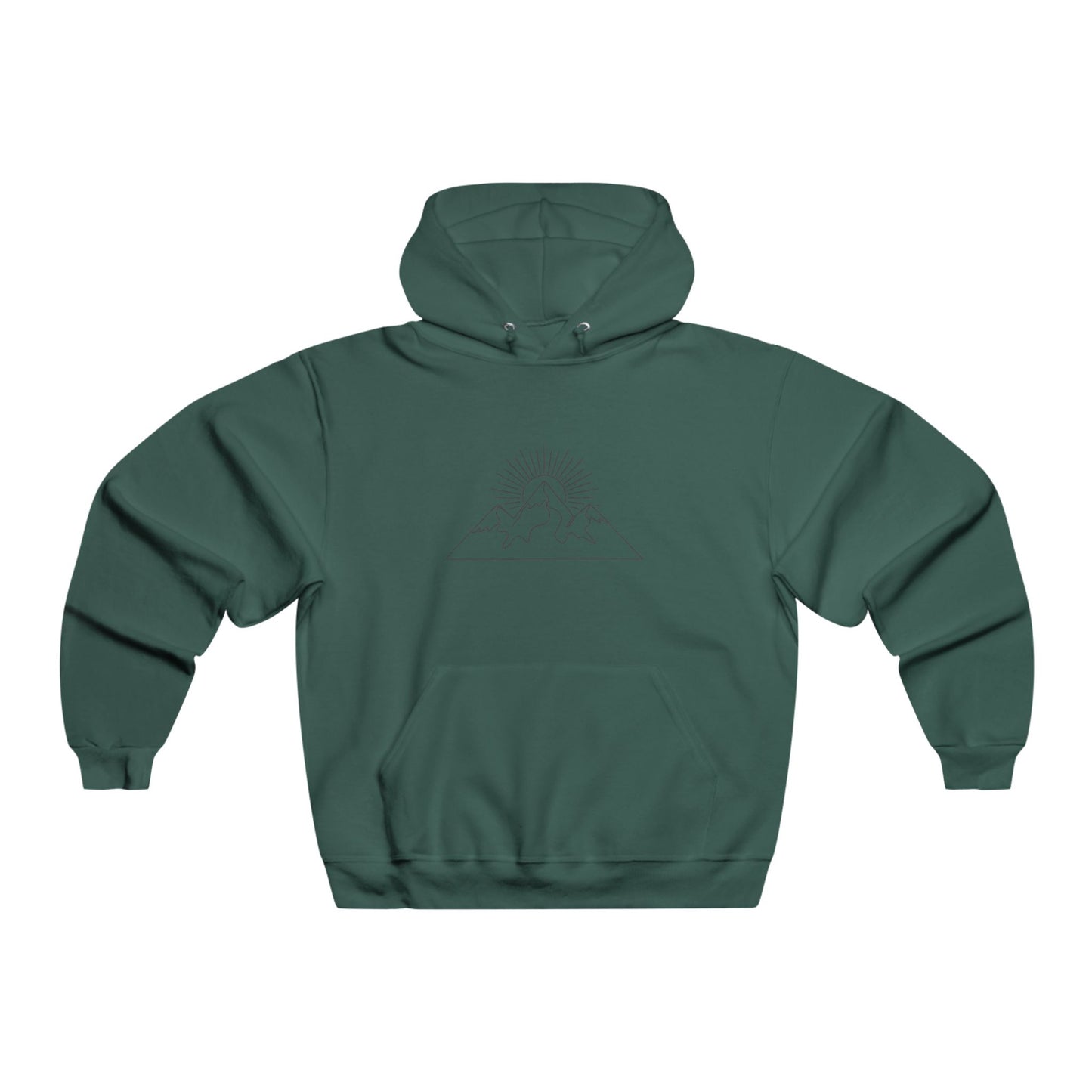 Winter Skin Texture Hoodie | Men's Hooded Sweatshirt