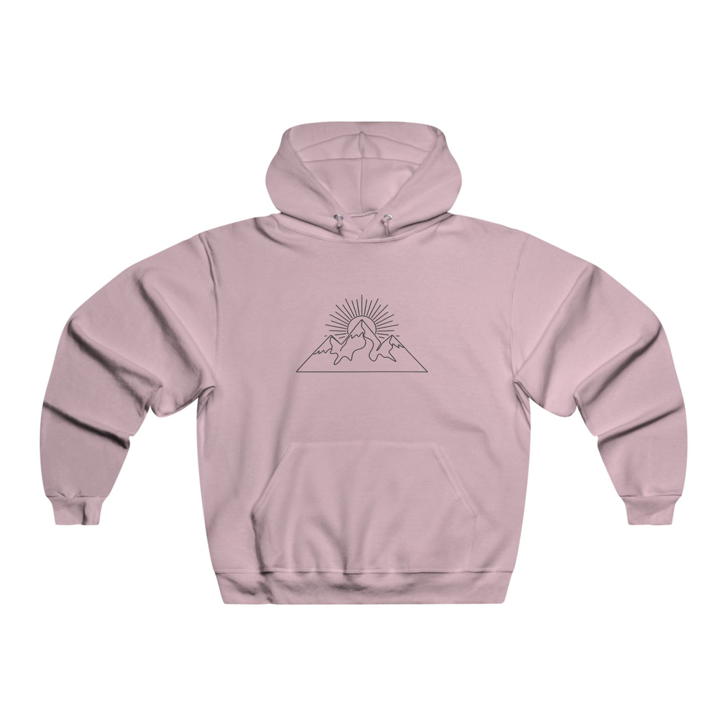Winter Skin Texture Hoodie | Men's Hooded Sweatshirt