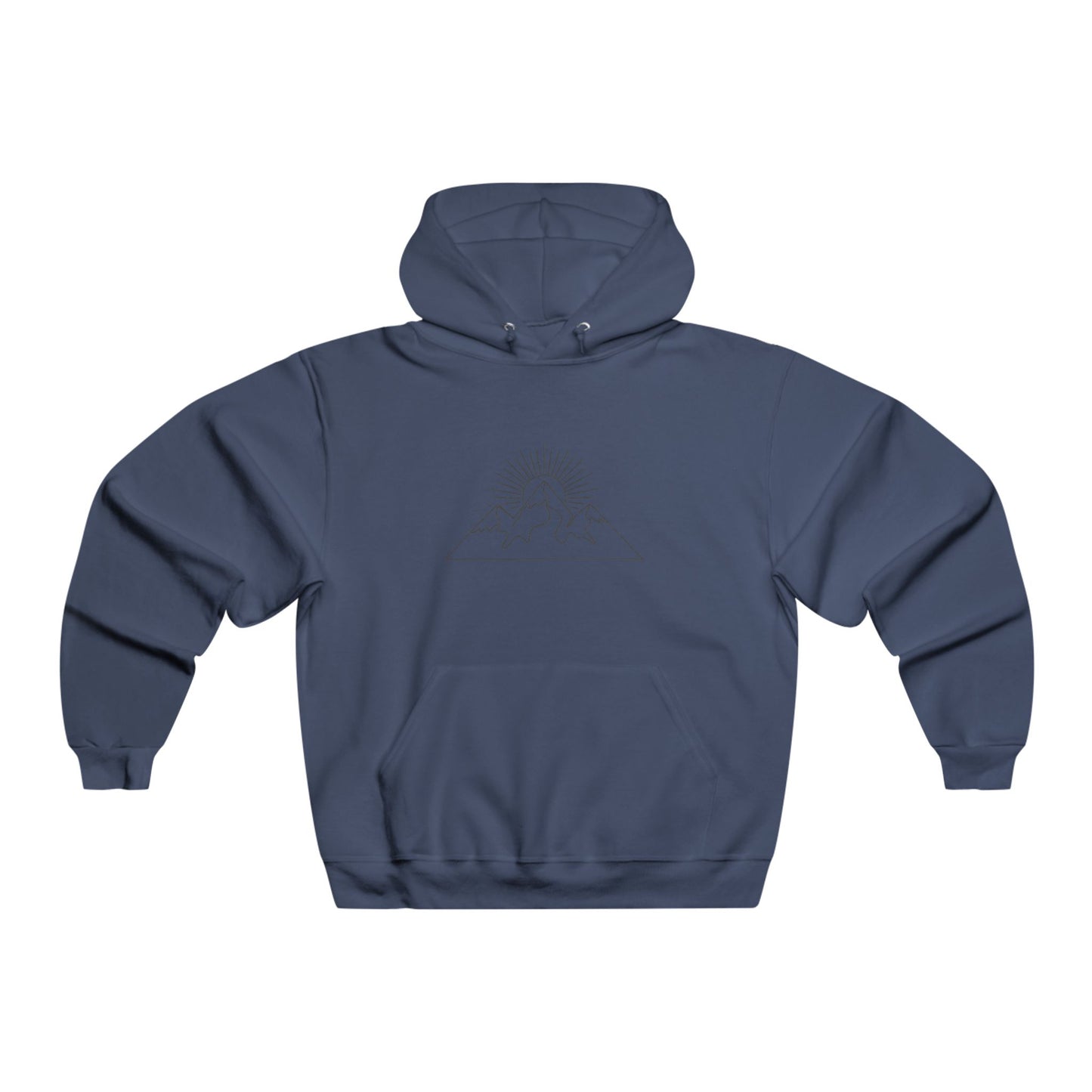 Winter Skin Texture Hoodie | Men's Hooded Sweatshirt