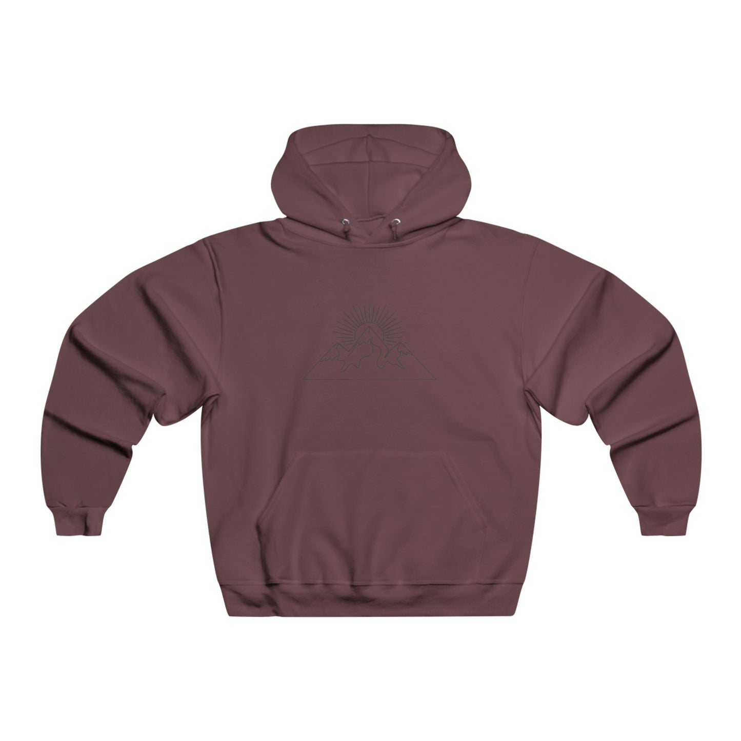 Winter Skin Texture Hoodie | Men's Hooded Sweatshirt