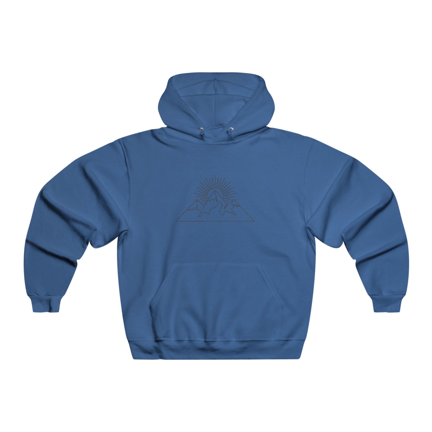 Winter Skin Texture Hoodie | Men's Hooded Sweatshirt