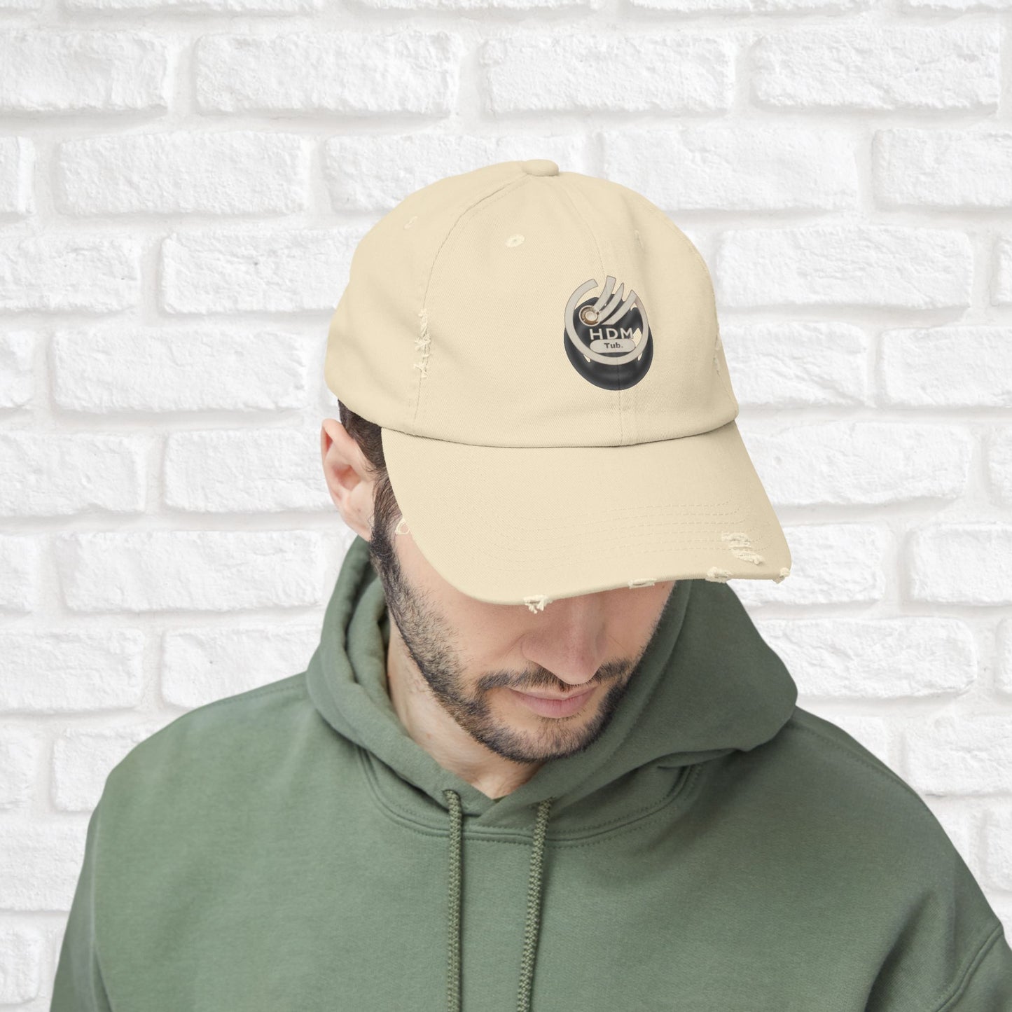 Unisex Distressed Cap