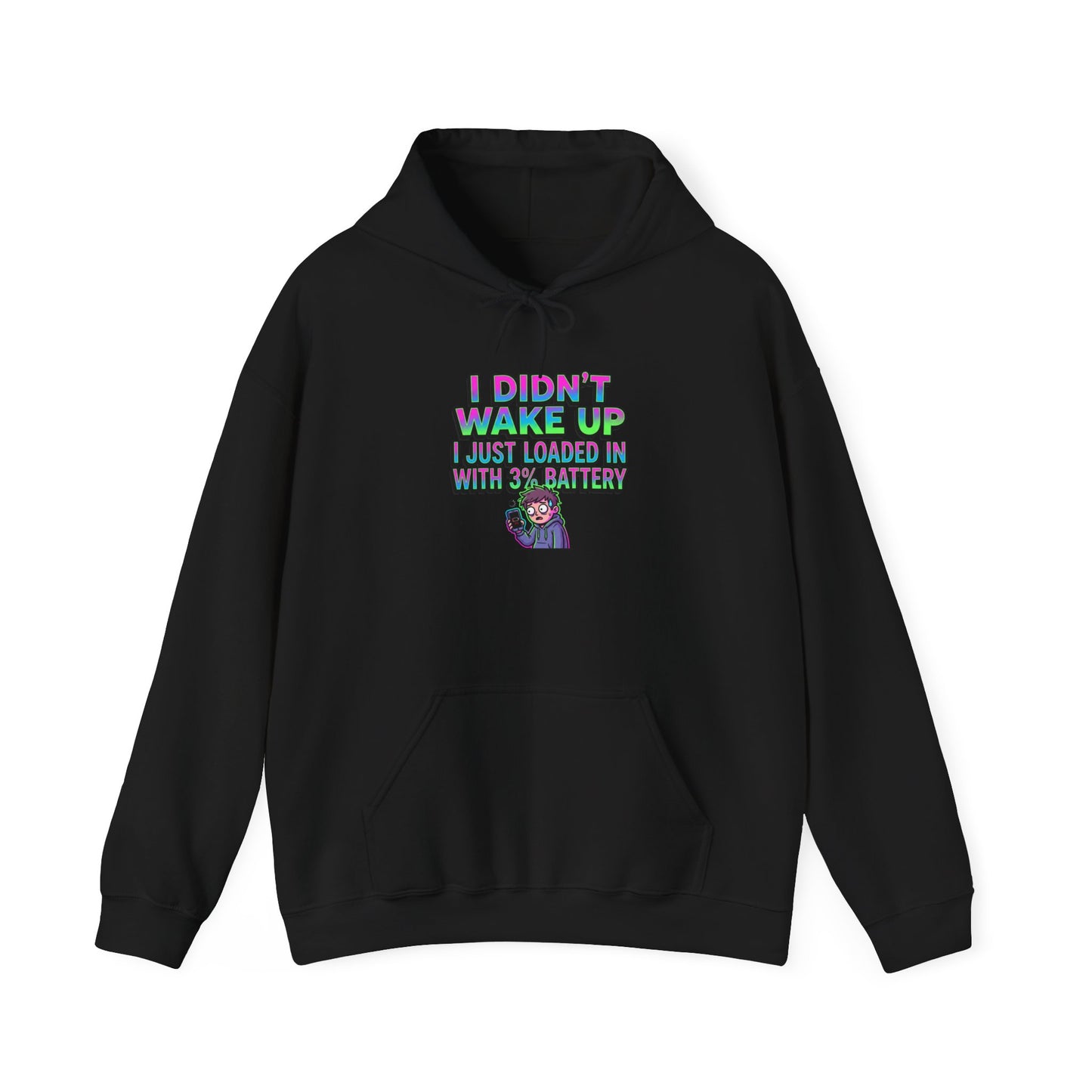 I Didn't Wake Up Hoodie | meme-core, cringe-core brainrot humor