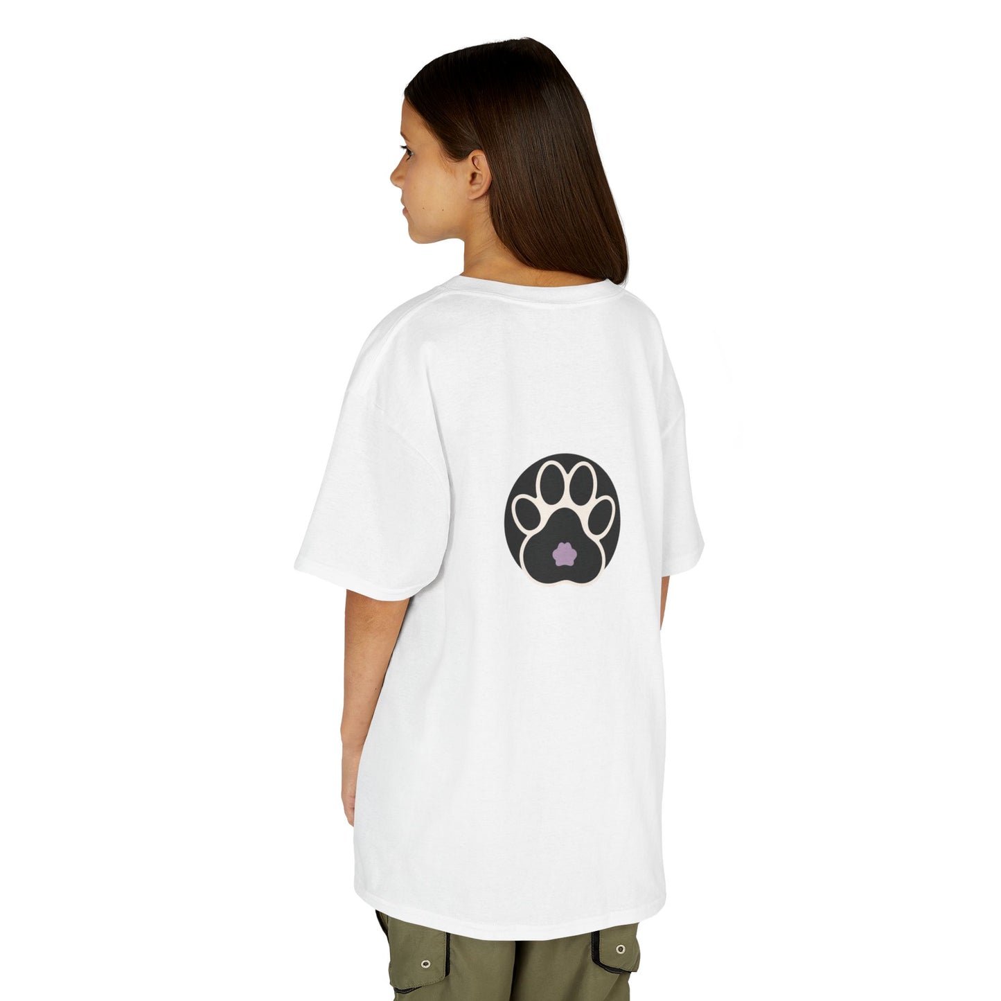 Dog lovers, Kids Heavy Cotton™ Tee, daily wear.