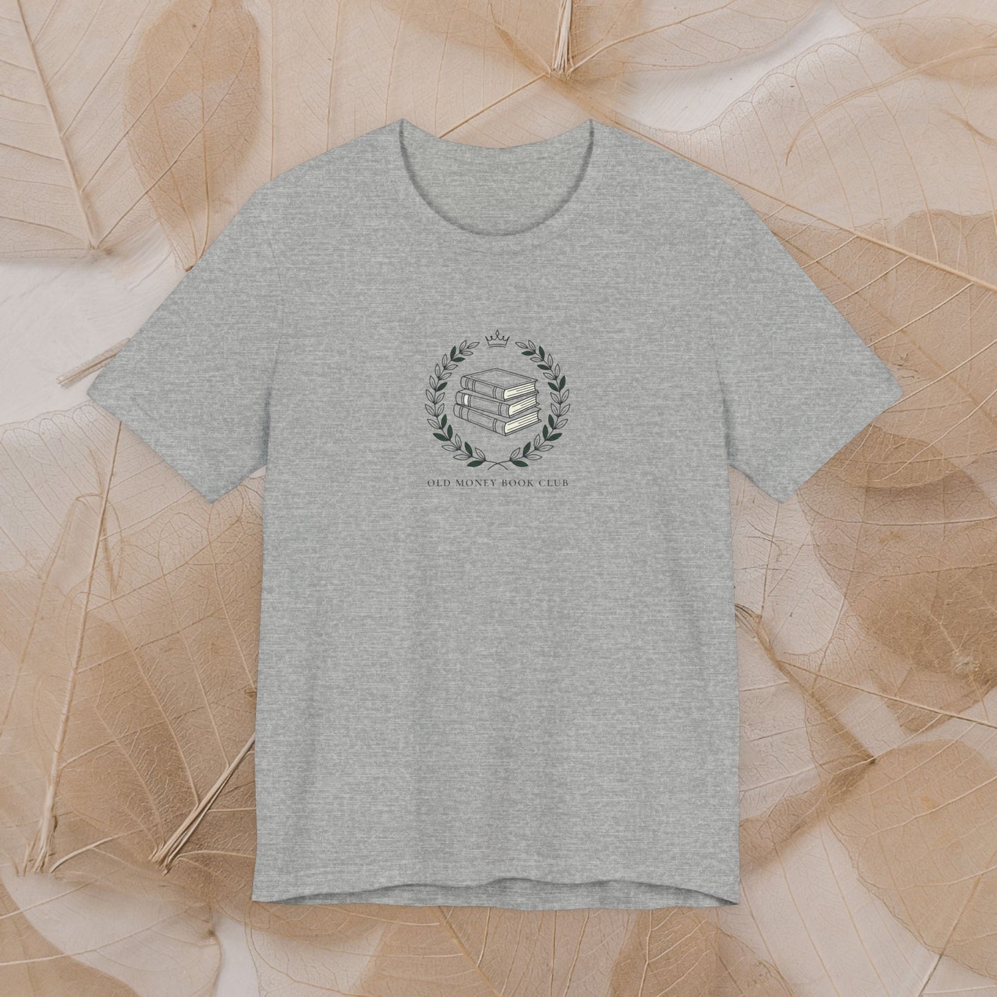 Old Money Book Club Tee | quiet luxury, minimalist serif