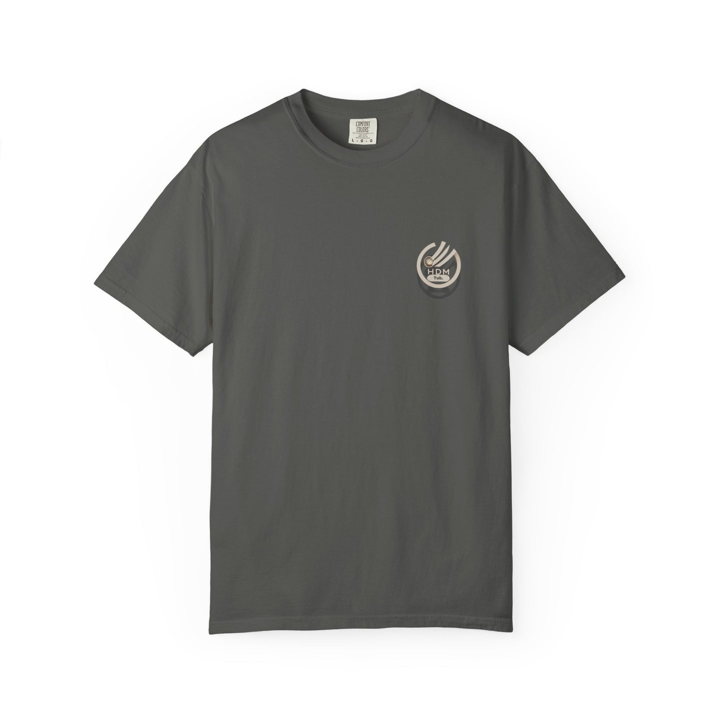 Minimalist 'OK' Hand Logo T-Shirt — Subtle Chest Pocket Graphic