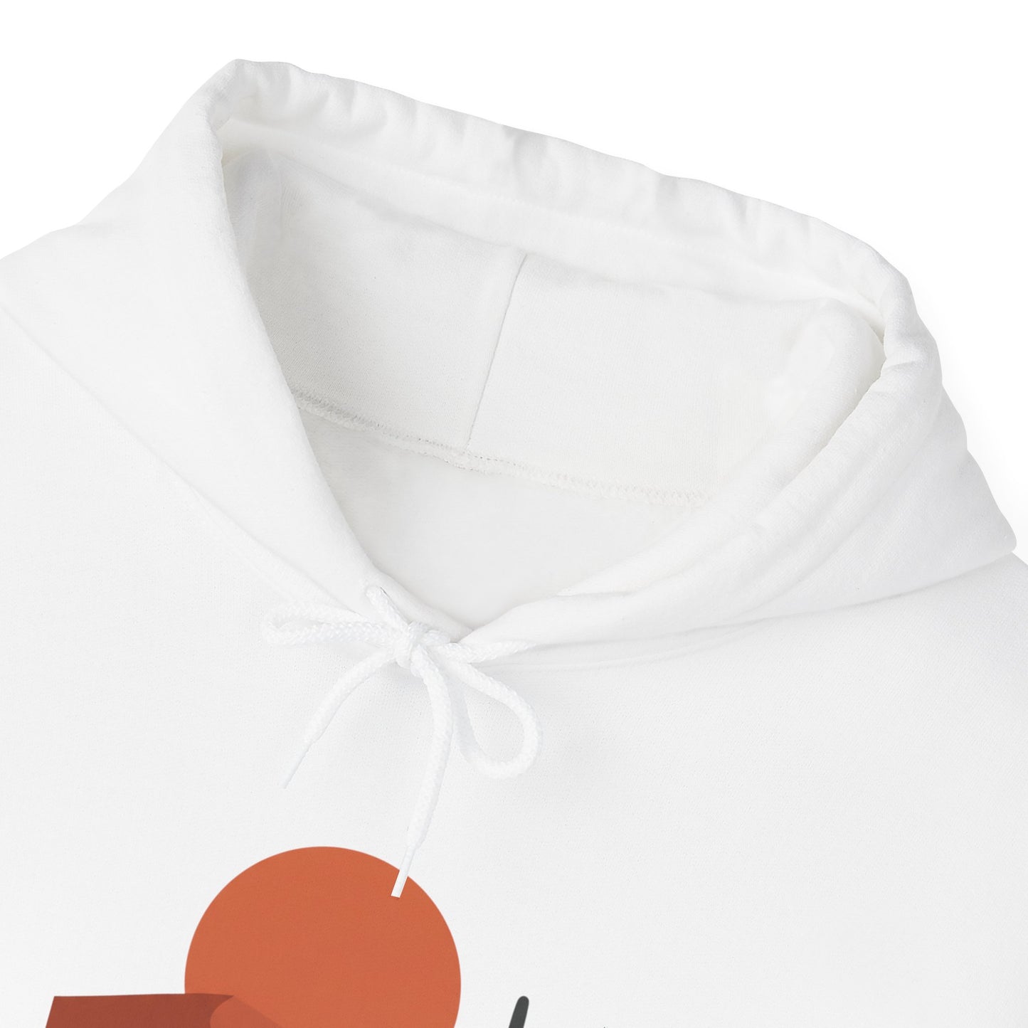 Desert Sunset Minimalist Mesa Hoodie | Southwestern adobe-inspired art