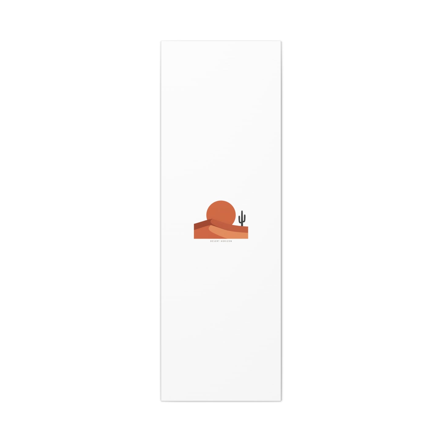 Desert Horizon Minimal Mesa Canvas | desert sunset, southwestern art print