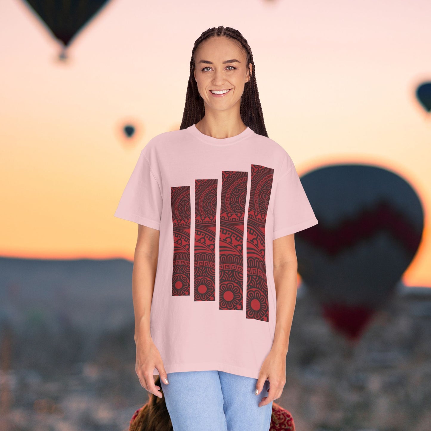 Mandala Geometric T-shirt, Unisex Tee, Boho Shirt, Hippie Clothing, Festival Wear, Sacred Geometry Top