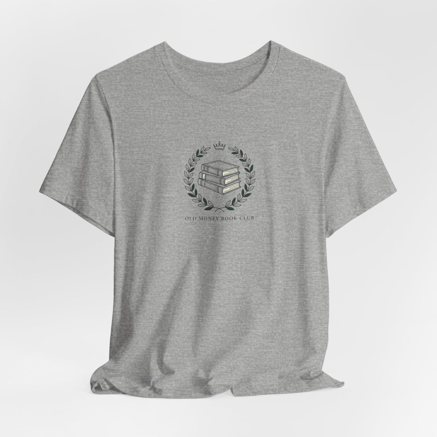 Old Money Book Club Tee | quiet luxury, minimalist serif