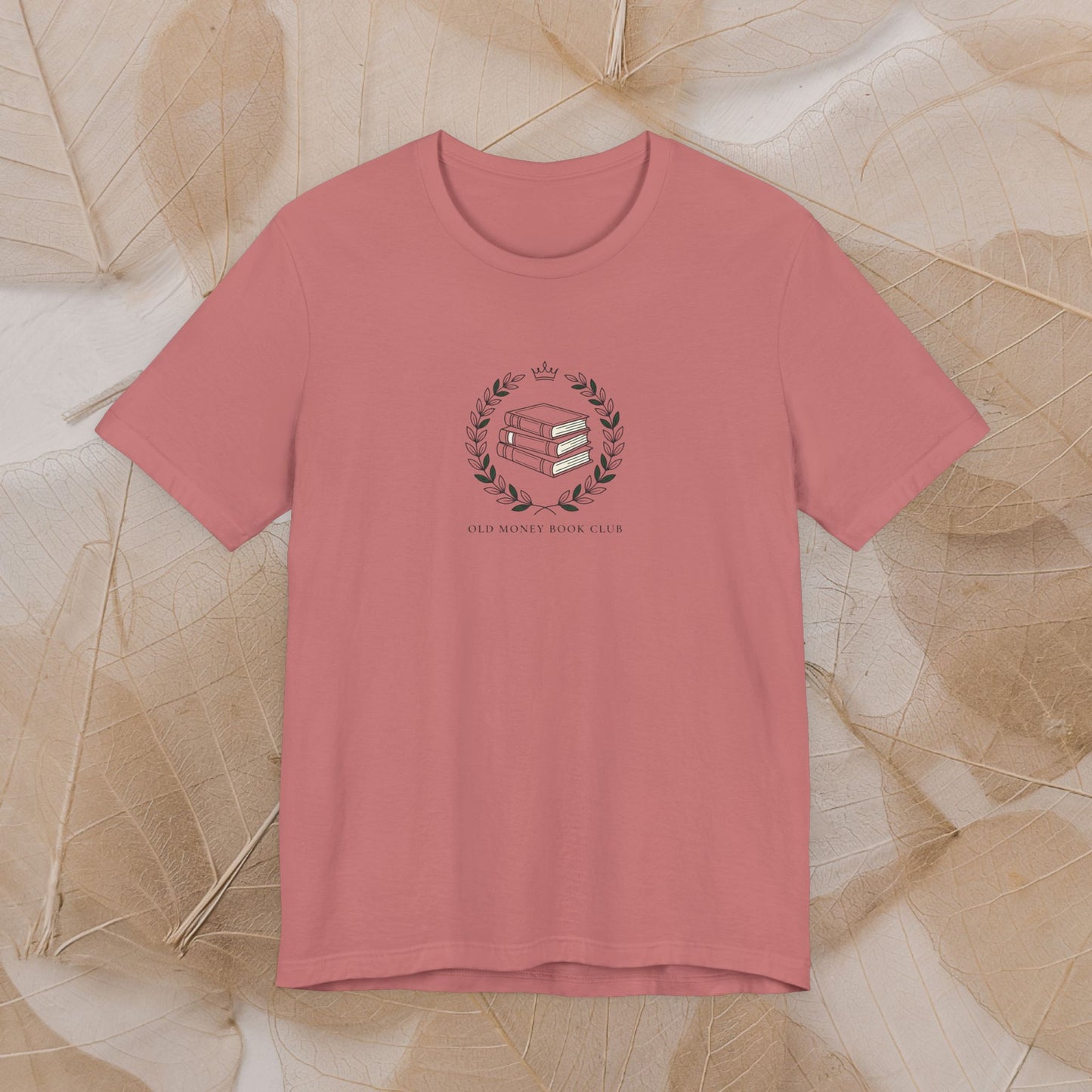 Old Money Book Club Tee | quiet luxury, minimalist serif