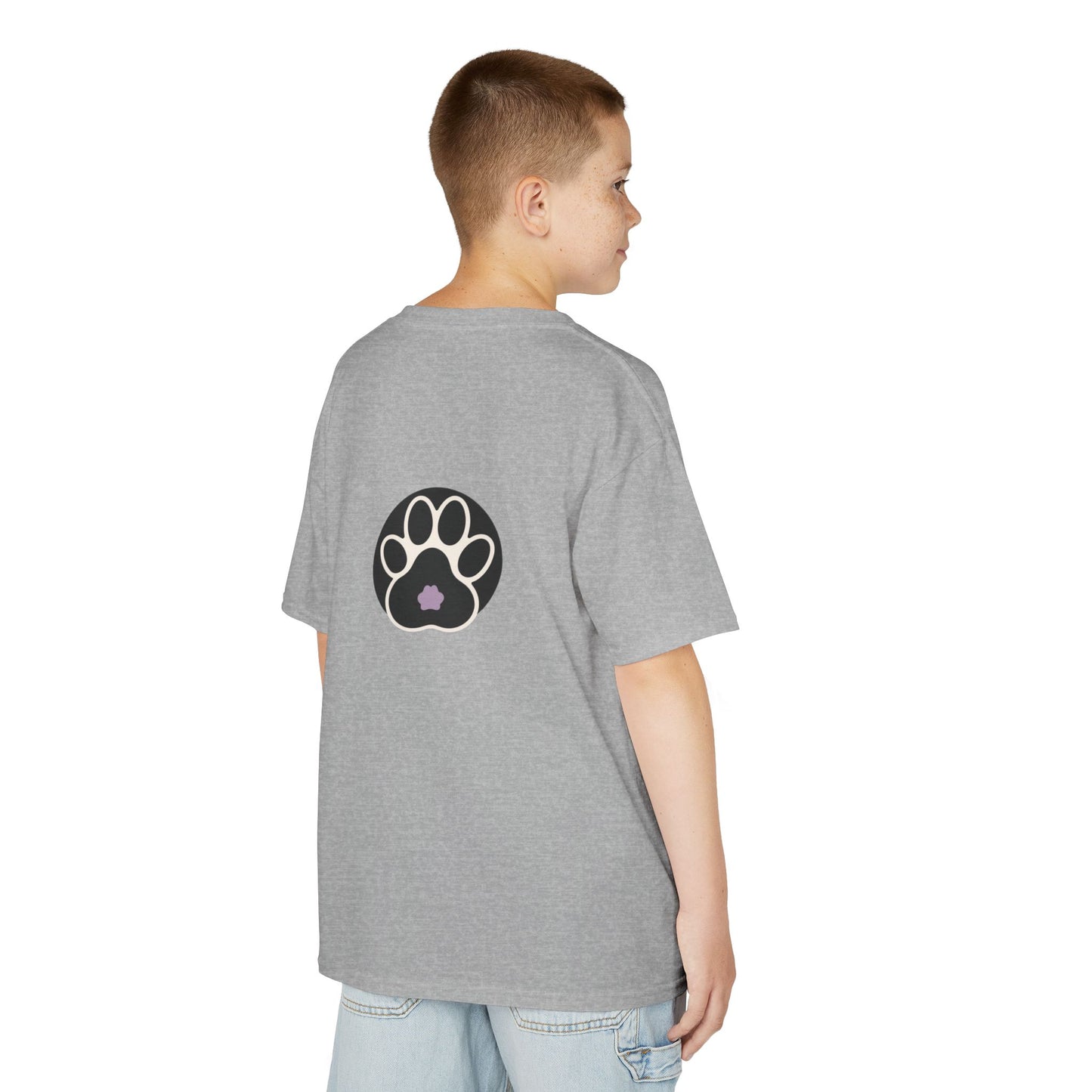 Dog lovers, Kids Heavy Cotton™ Tee, daily wear.