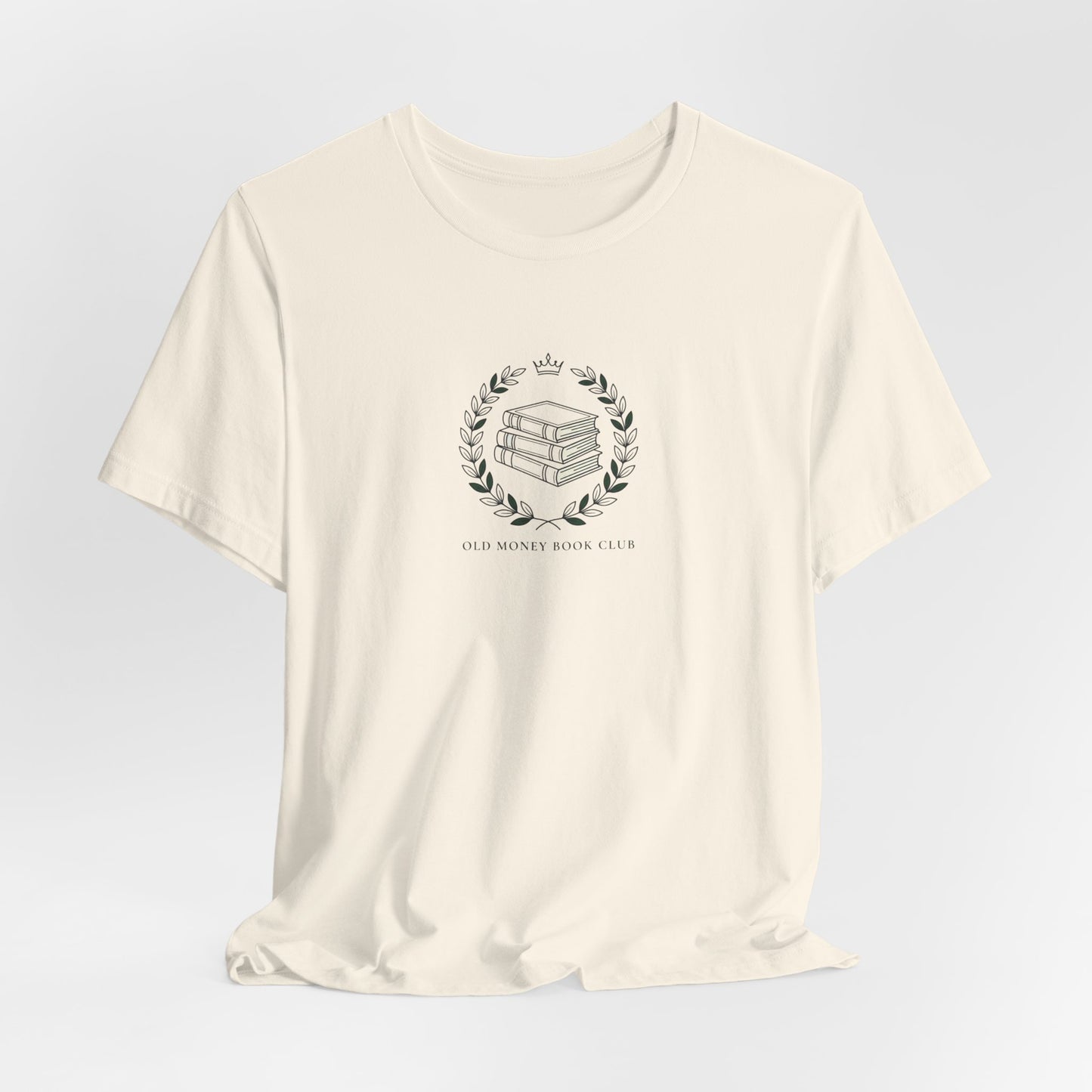 Old Money Book Club Tee | quiet luxury, minimalist serif