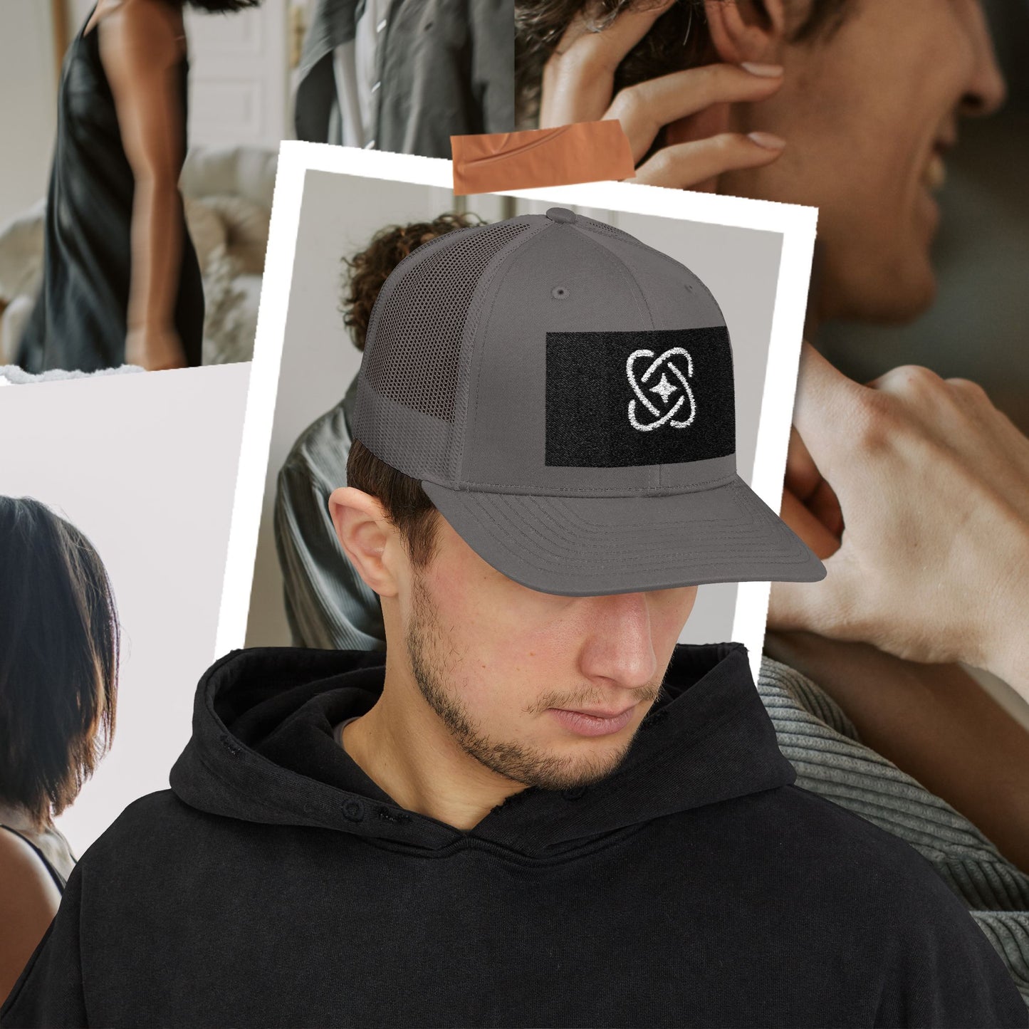 Vintage Snapback Trucker Cap, Retro HDMTub Hat, Hipster Baseball Cap, Cool Dad Cap, Distressed Truckers Cap, Unique Baseball Hat