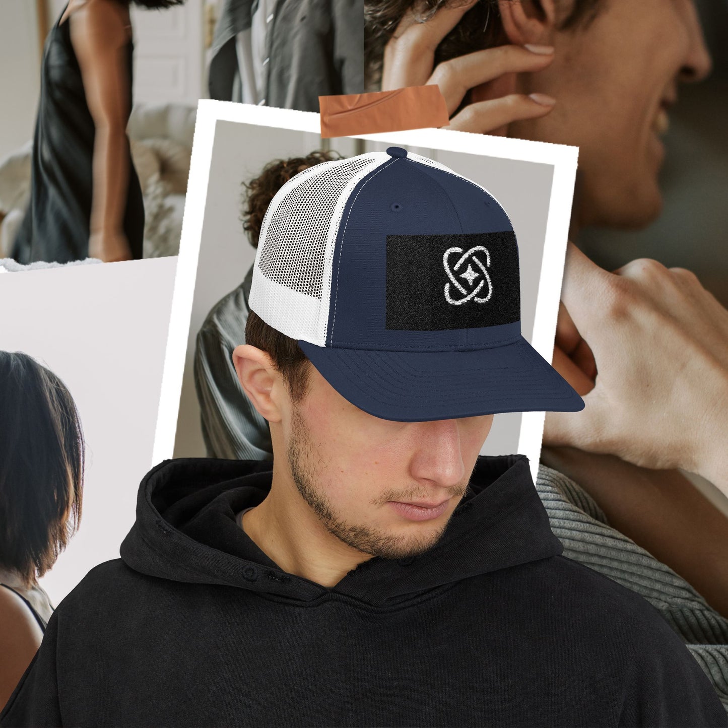 Vintage Snapback Trucker Cap, Retro HDMTub Hat, Hipster Baseball Cap, Cool Dad Cap, Distressed Truckers Cap, Unique Baseball Hat