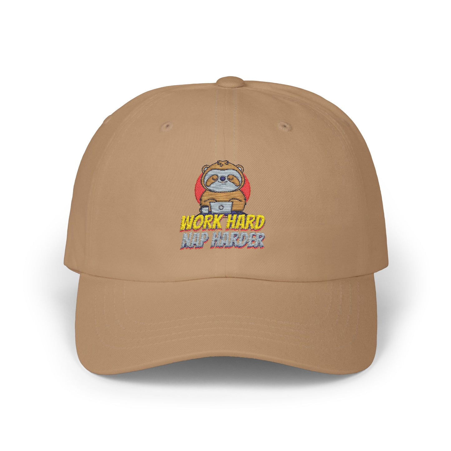 Dad Cap - Work Hard and Harder Design