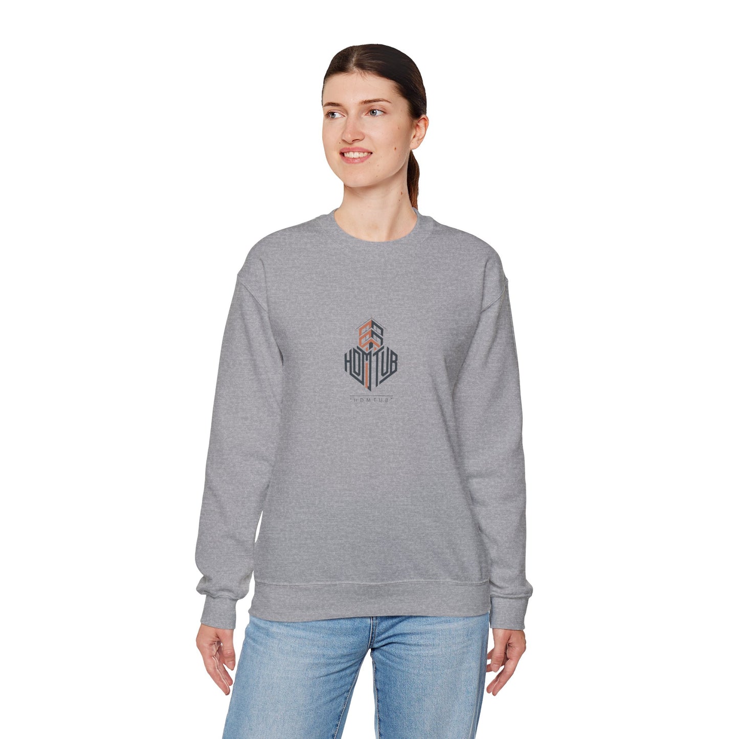 Autistic Pride Minimal Crest Sweatshirt | neurodiversity, autism acceptance