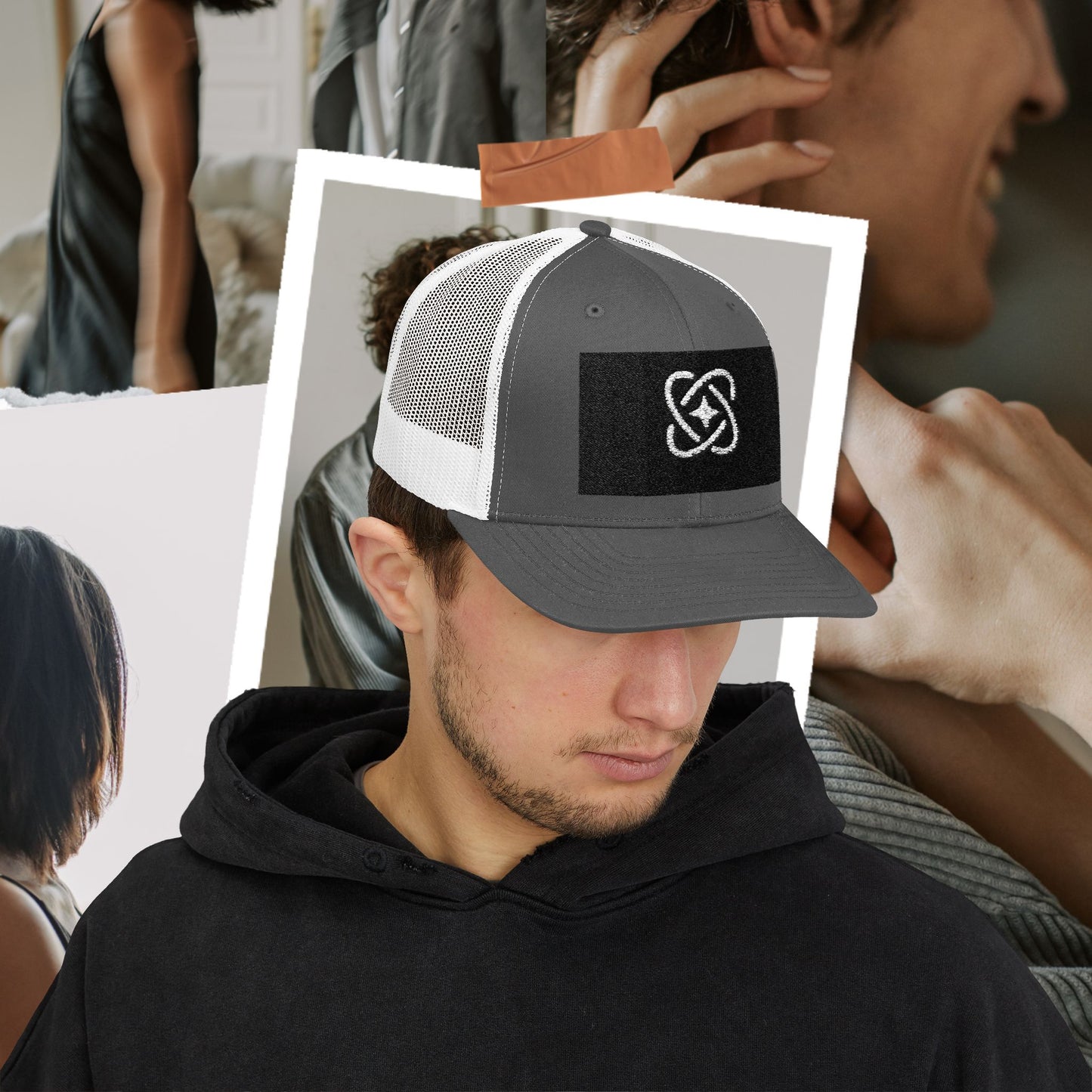 Vintage Snapback Trucker Cap, Retro HDMTub Hat, Hipster Baseball Cap, Cool Dad Cap, Distressed Truckers Cap, Unique Baseball Hat