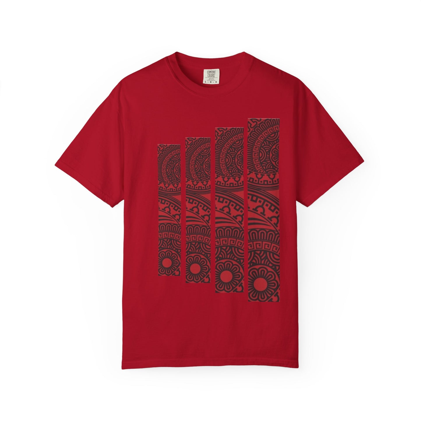 Mandala Geometric T-shirt, Unisex Tee, Boho Shirt, Hippie Clothing, Festival Wear, Sacred Geometry Top
