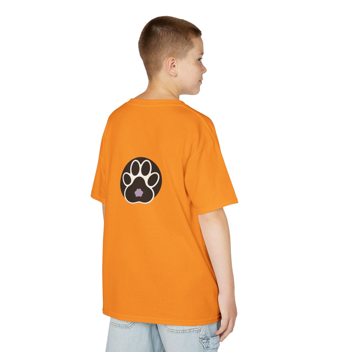 Dog lovers, Kids Heavy Cotton™ Tee, daily wear.