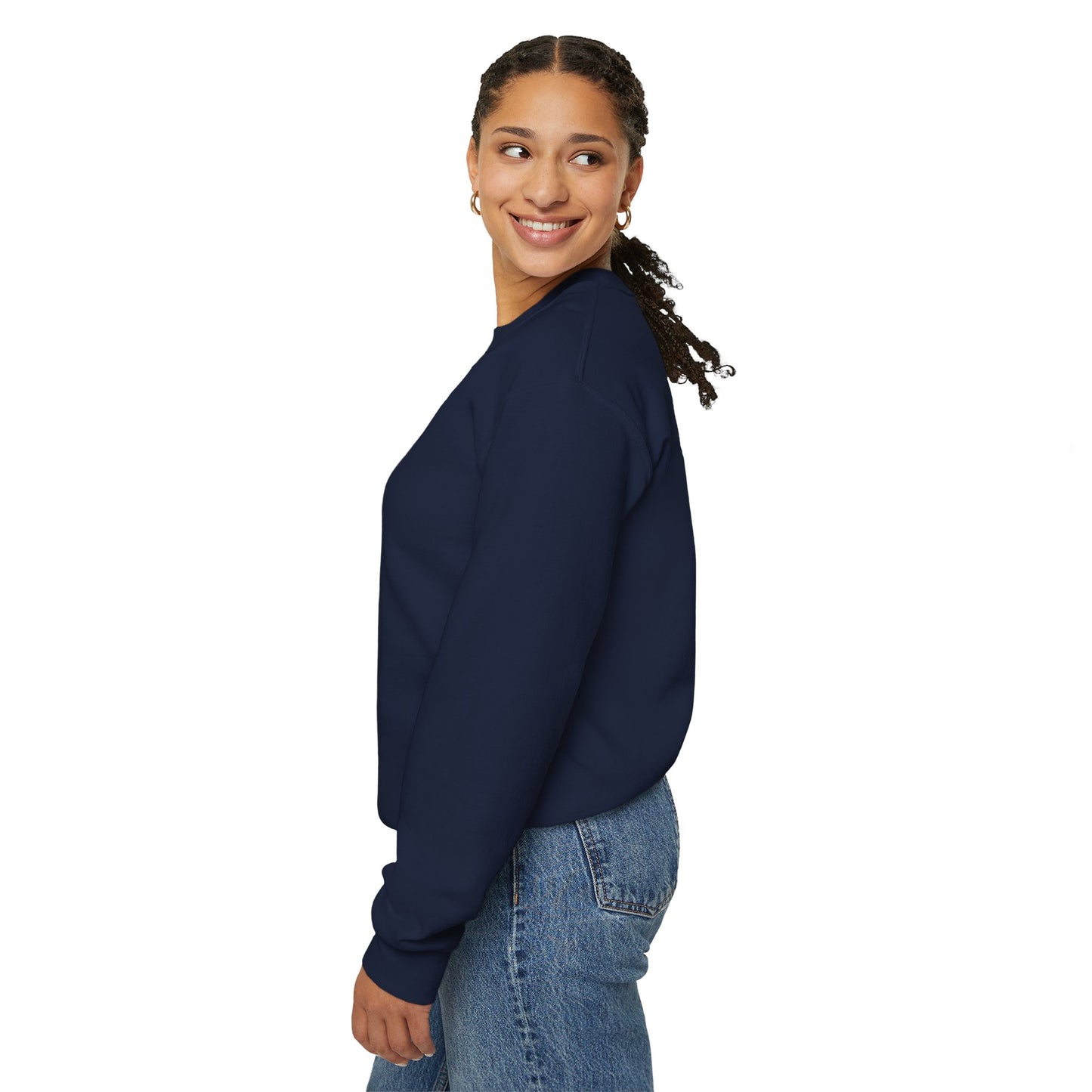 Autistic Pride Minimal Crest Sweatshirt | neurodiversity, autism acceptance