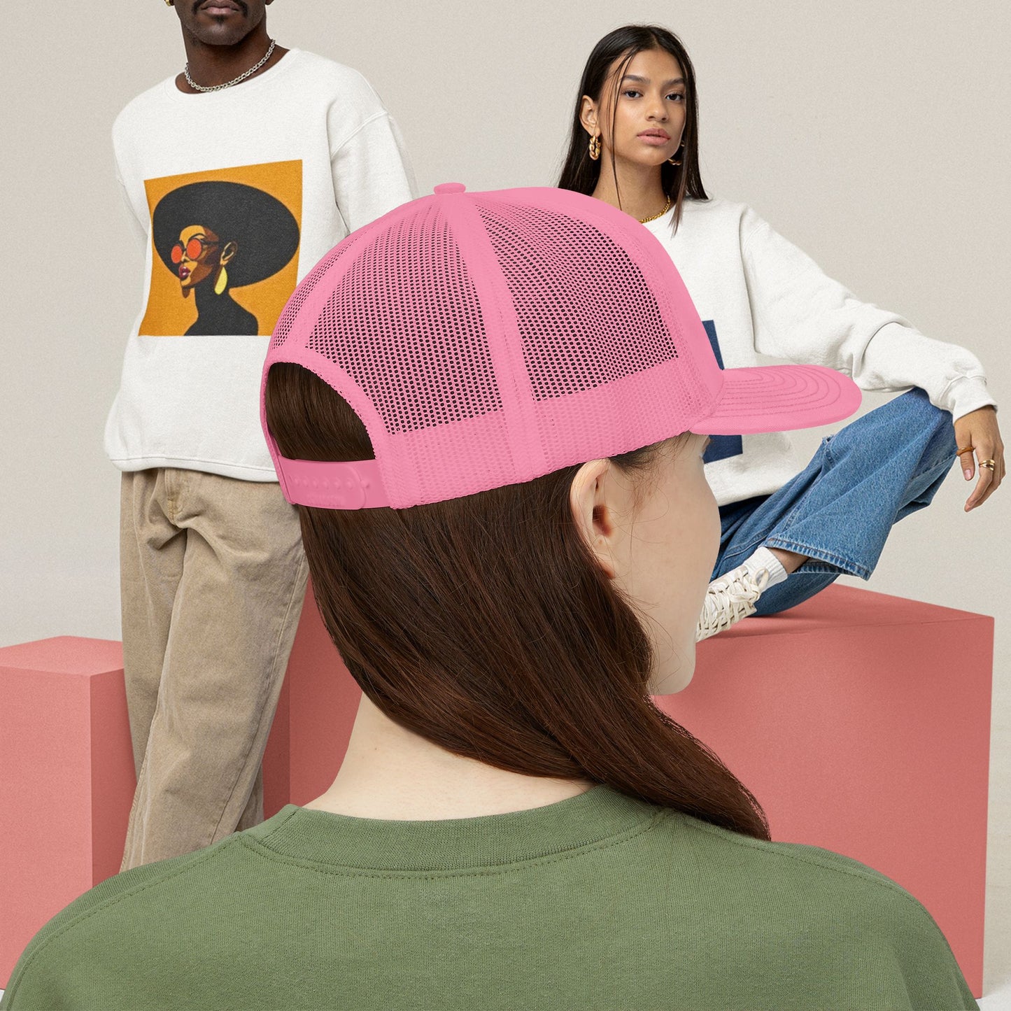 Vintage Snapback Trucker Cap, Retro HDMTub Hat, Hipster Baseball Cap, Cool Dad Cap, Distressed Truckers Cap, Unique Baseball Hat
