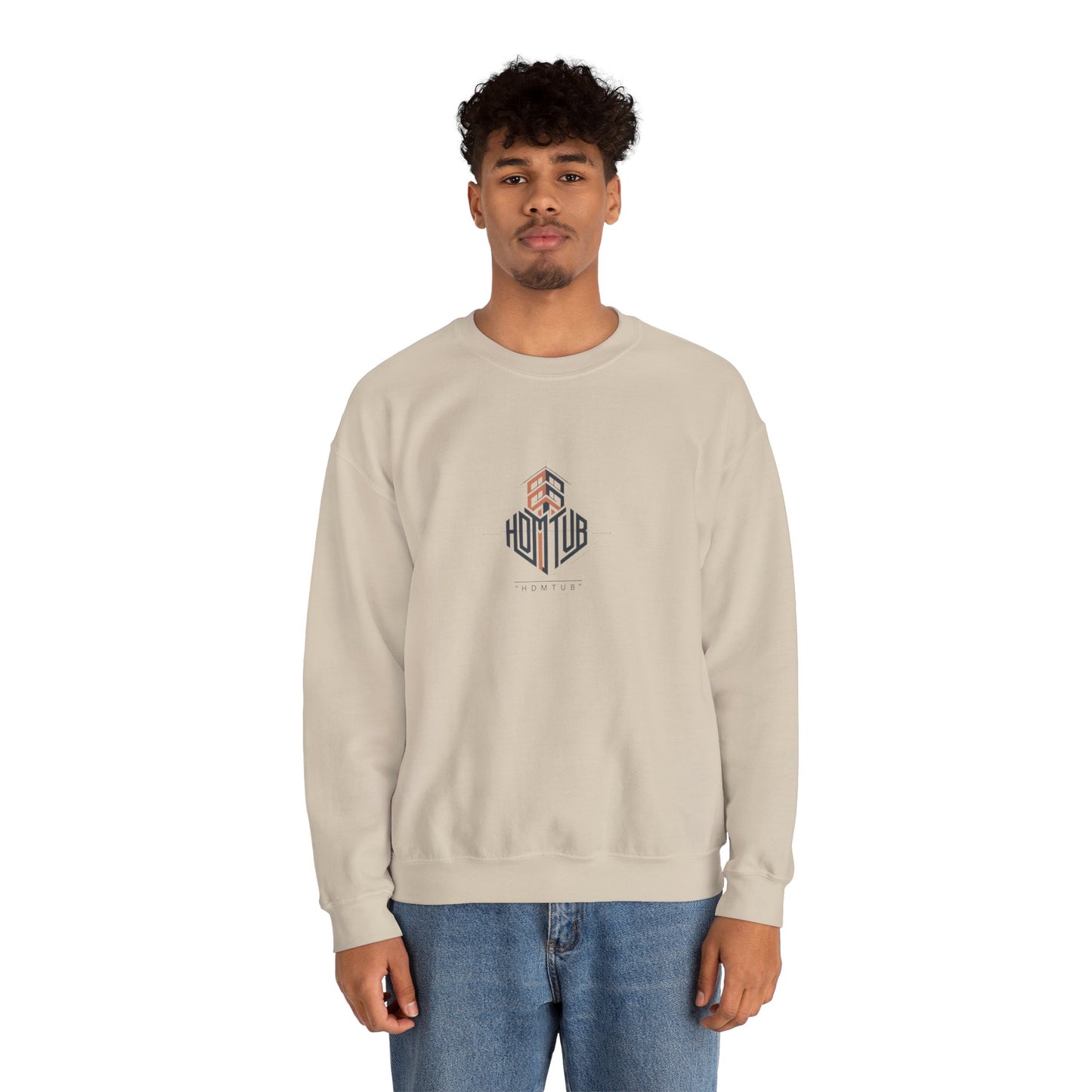 Autistic Pride Minimal Crest Sweatshirt | neurodiversity, autism acceptance