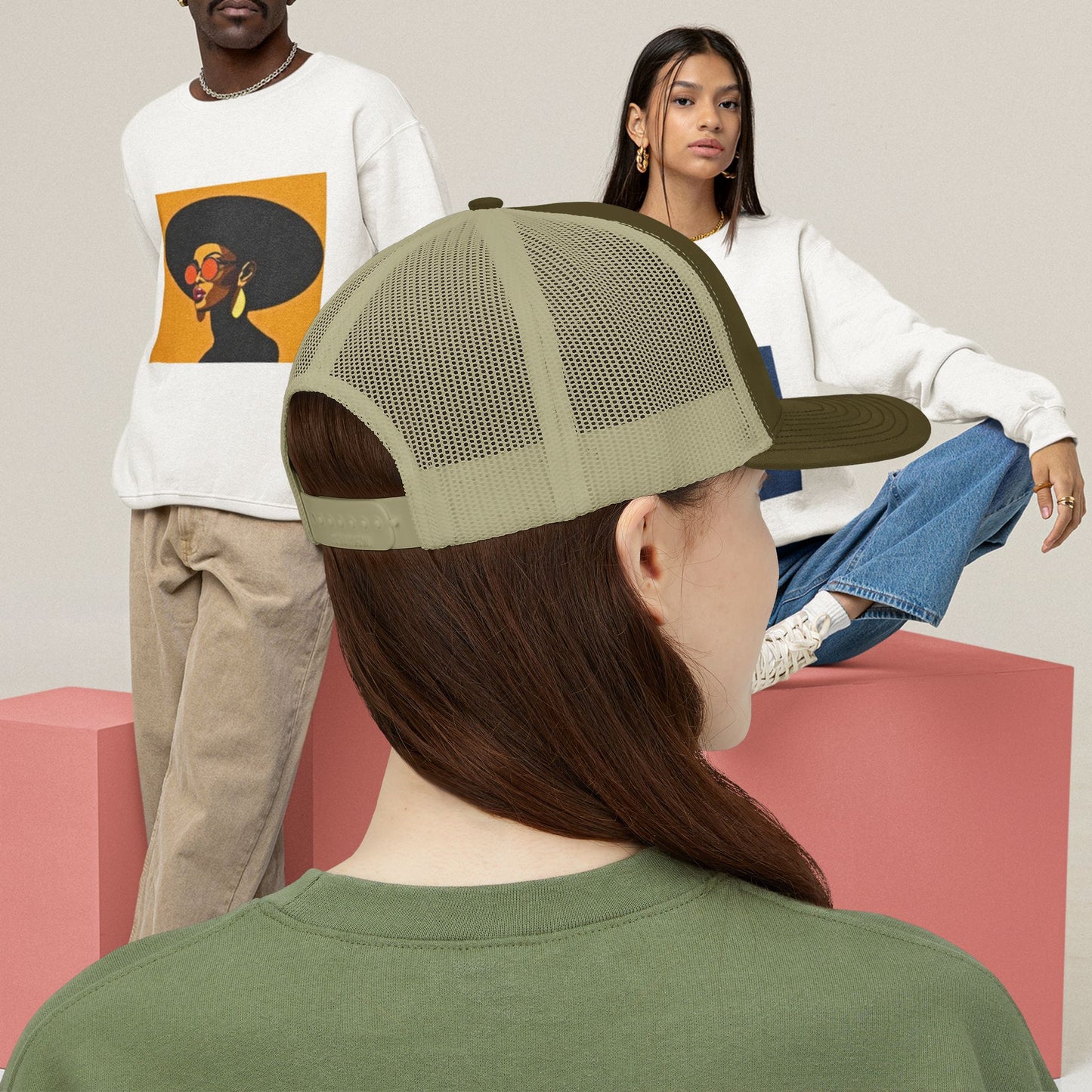 Vintage Snapback Trucker Cap, Retro HDMTub Hat, Hipster Baseball Cap, Cool Dad Cap, Distressed Truckers Cap, Unique Baseball Hat