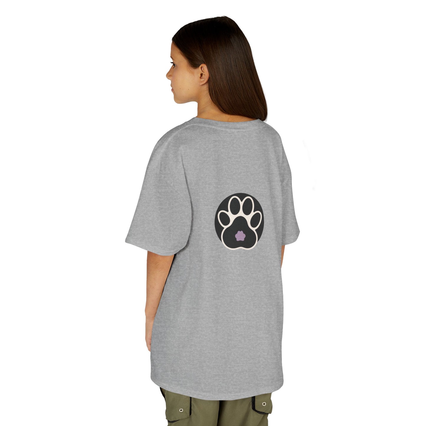 Dog lovers, Kids Heavy Cotton™ Tee, daily wear.
