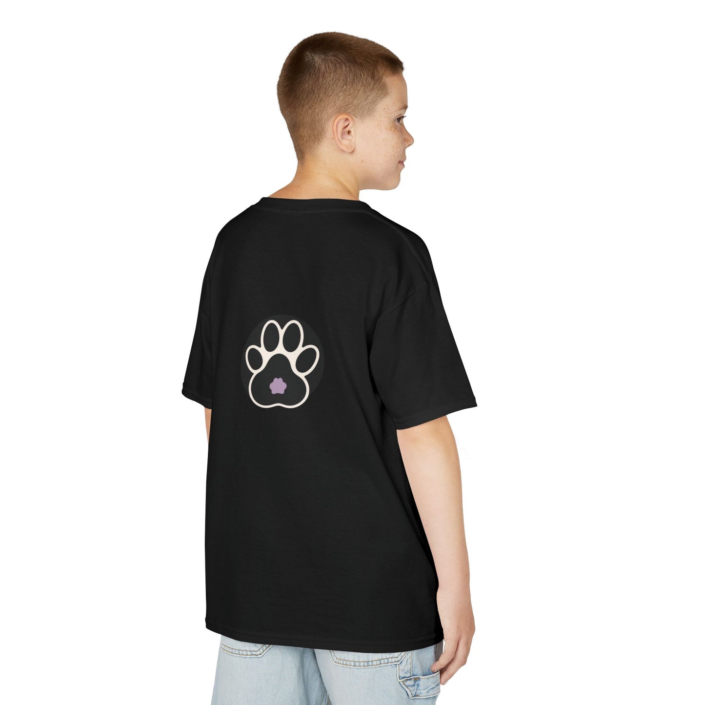 Dog lovers, Kids Heavy Cotton™ Tee, daily wear.